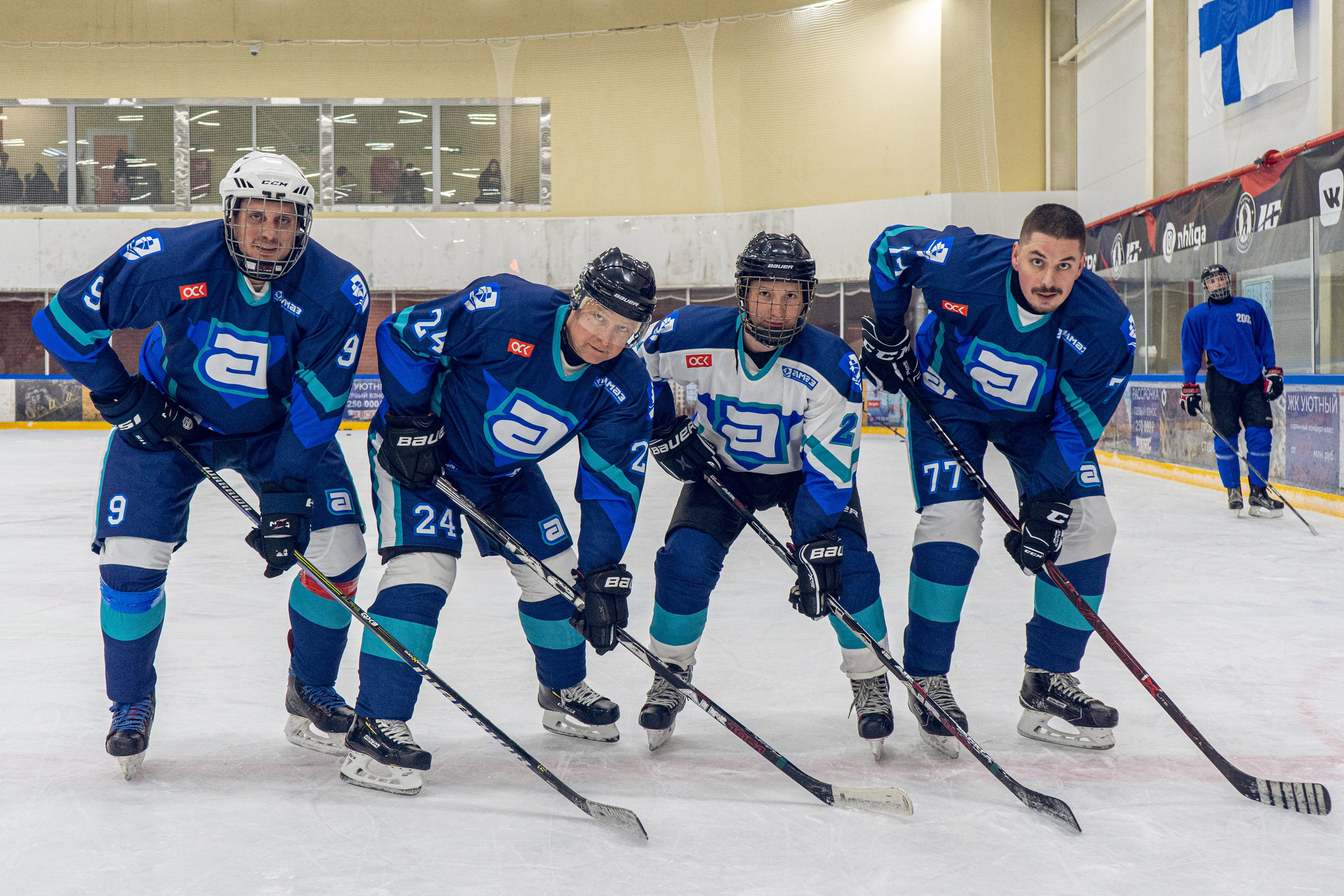 Тренировка по хоккею «ЦМКБ «Алмаз»