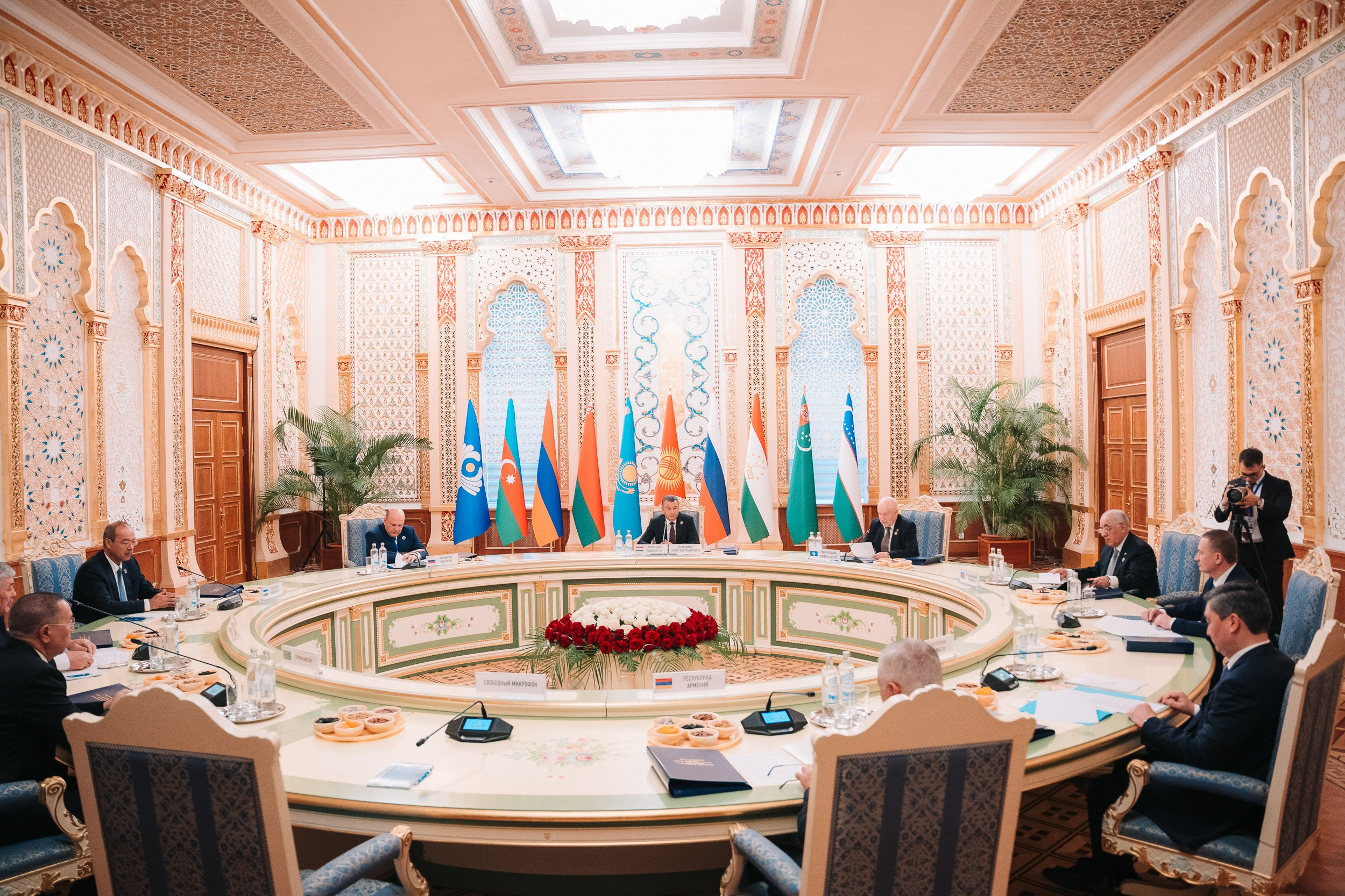 Заседание Совета Глав Правительств СНГ. Портретный и Репортажный Фотограф Москва