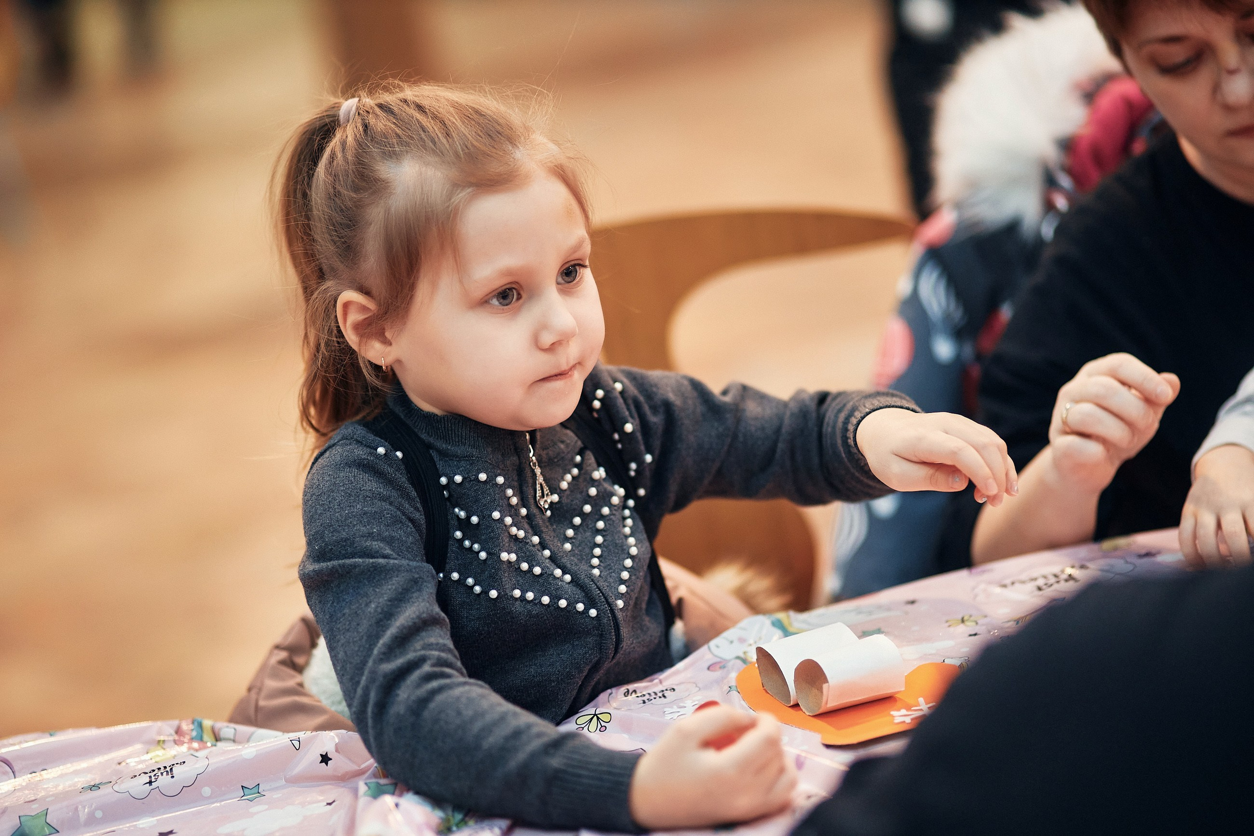 Детский новогодний праздник в ТЦ Июнь. Семейный и репортажной фотограф в Красноярске и Москве Виктор Бабинцев
