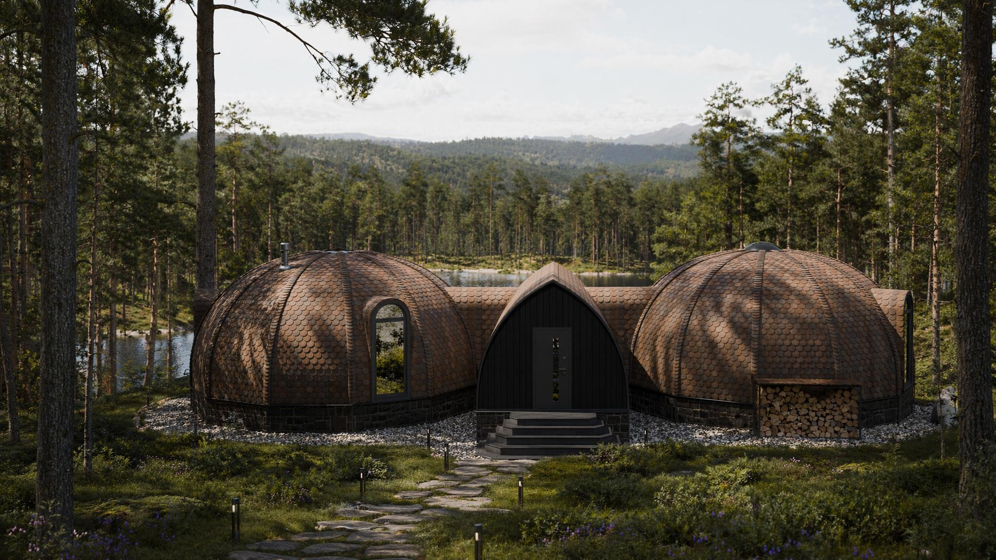 Куполдом. D Interior Visualization