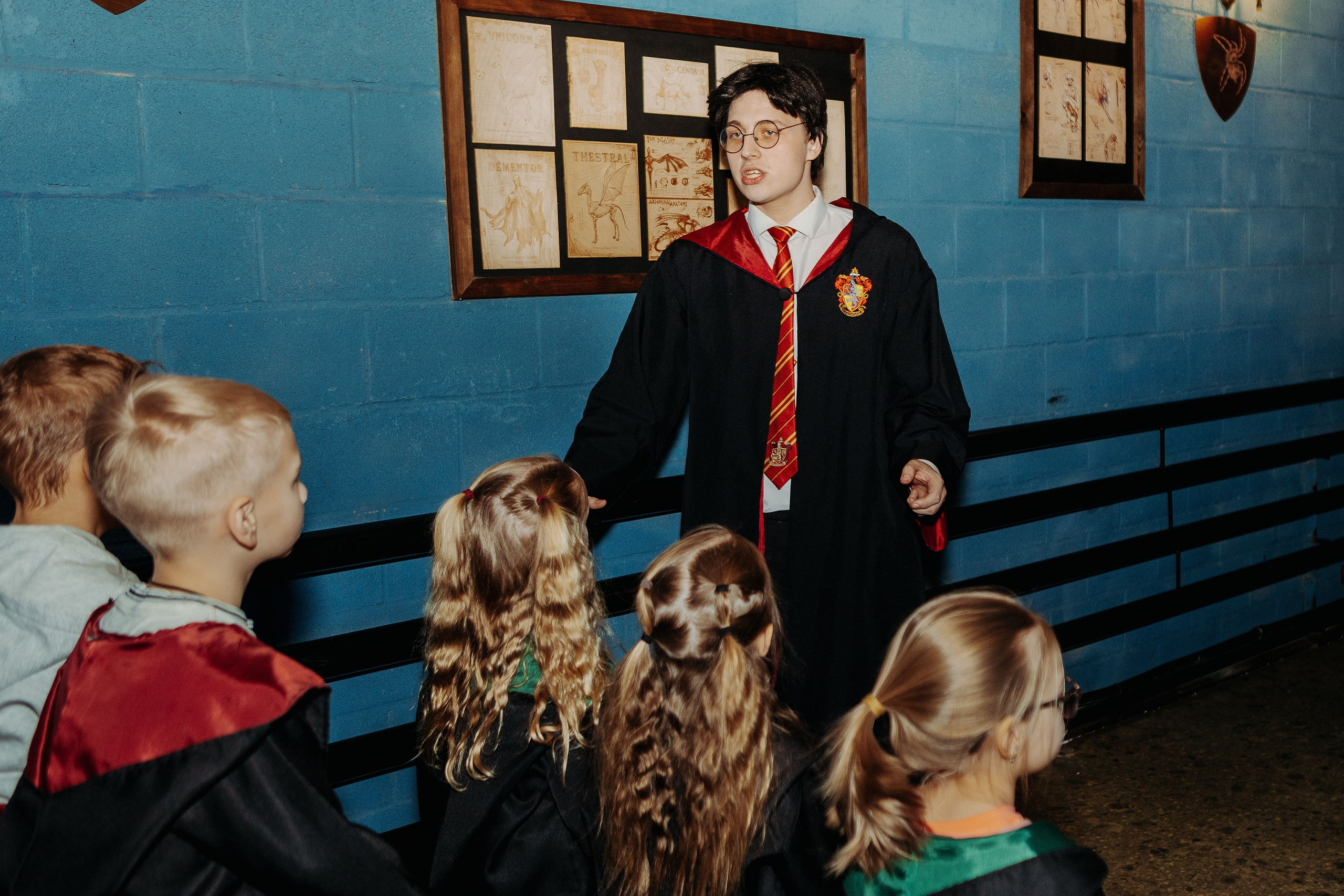 День рождения в стиле Гарри Поттера. Фотограф в Красноярске по выгодной цене