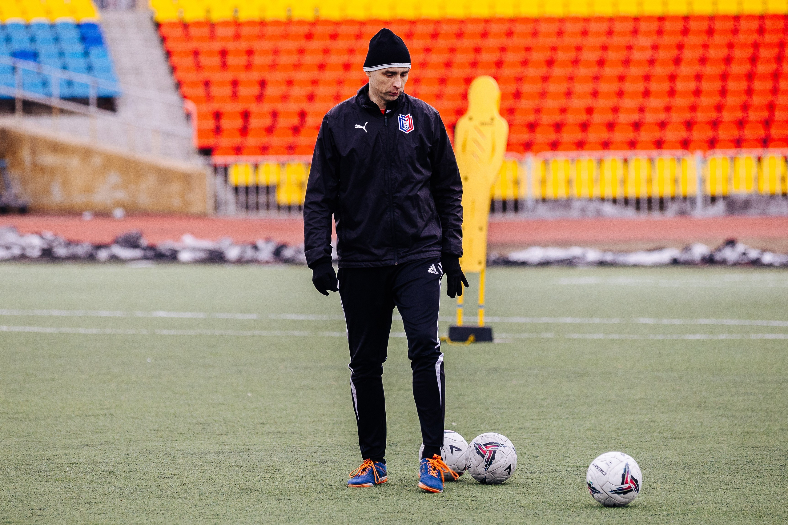 Тренировка ФК Металлург // 01.04.24. Денис Прохоров Фотограф в г. Магнитогорск