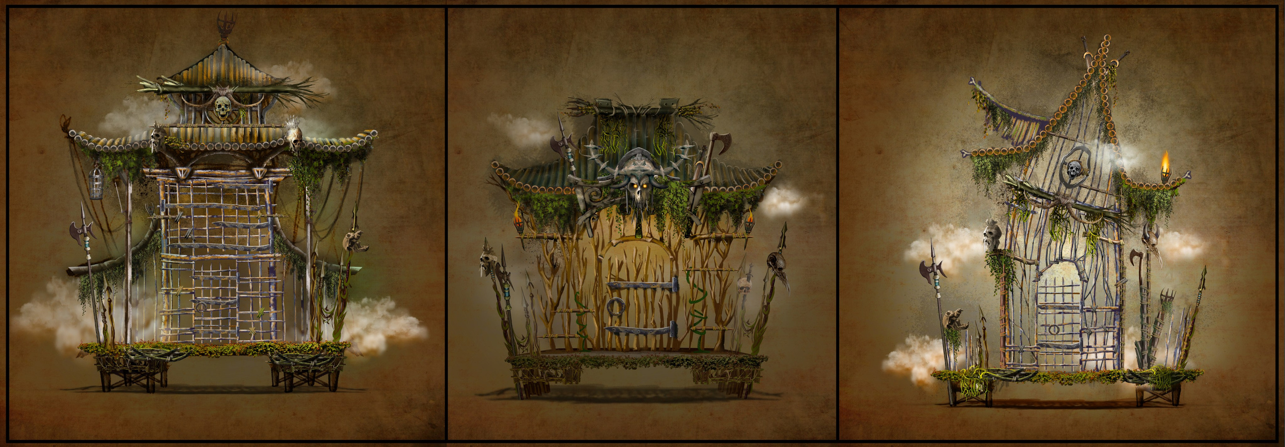 PROPS. Munina Dina. Set design portfolio