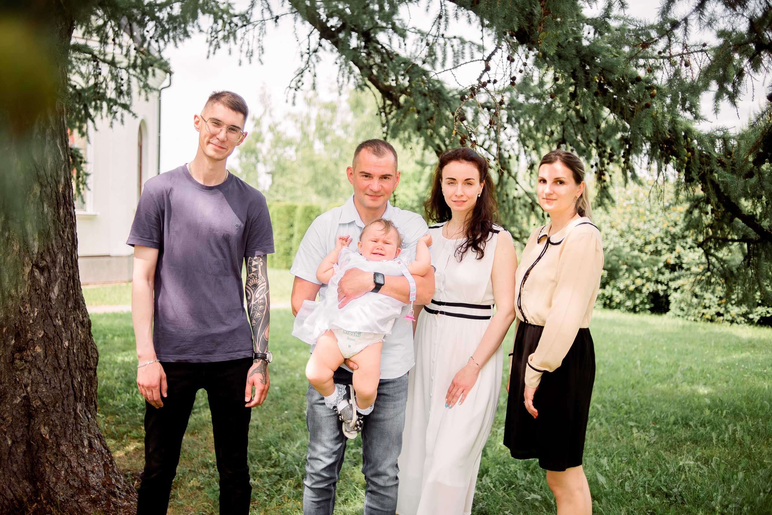 Крещение Ники. Фотограф Юлия Попова