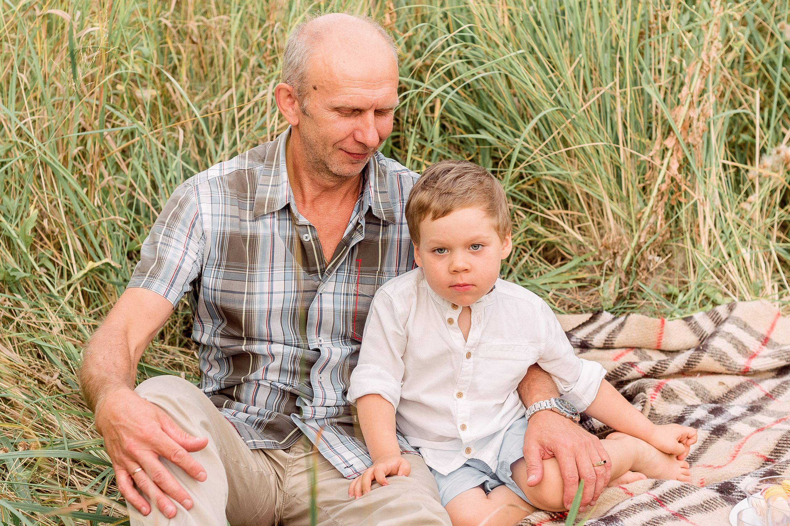 В поле. Фотограф Юлия Попова
