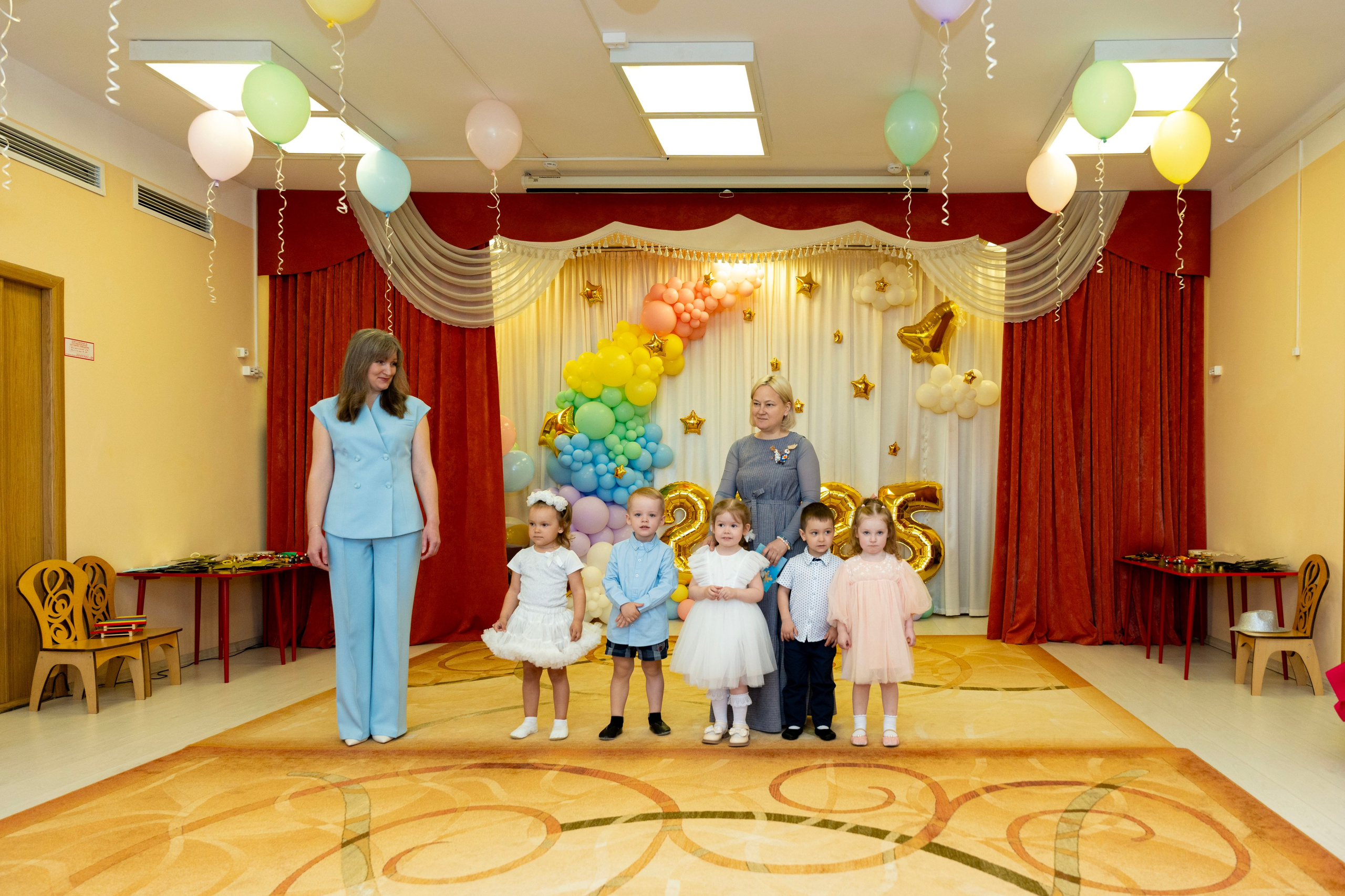 Выпускные в саду. Фотограф Юлия Попова