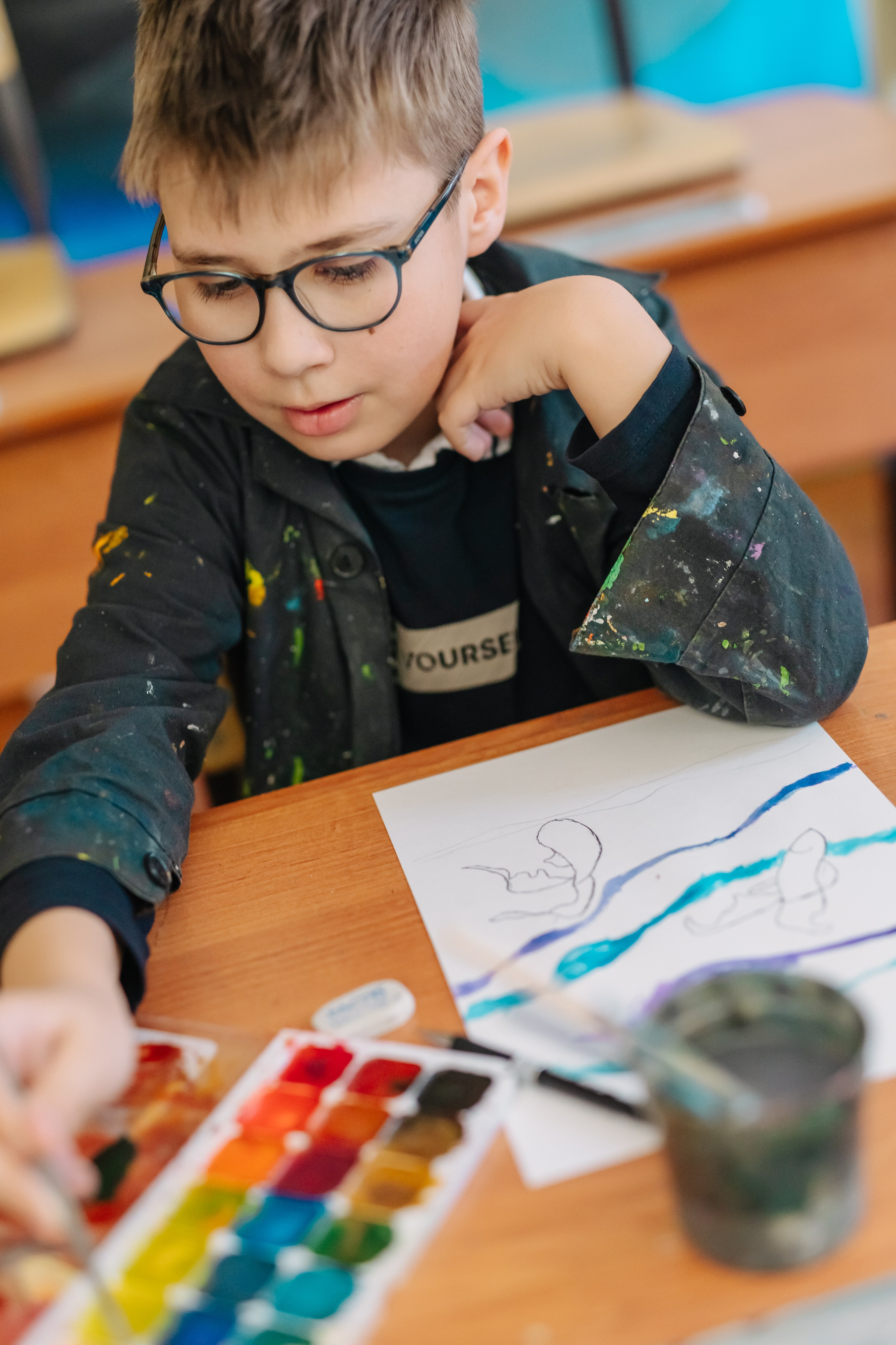 4 класс. Школьные альбомы и альбомы для детского сада. Юлия Осипова. Москва