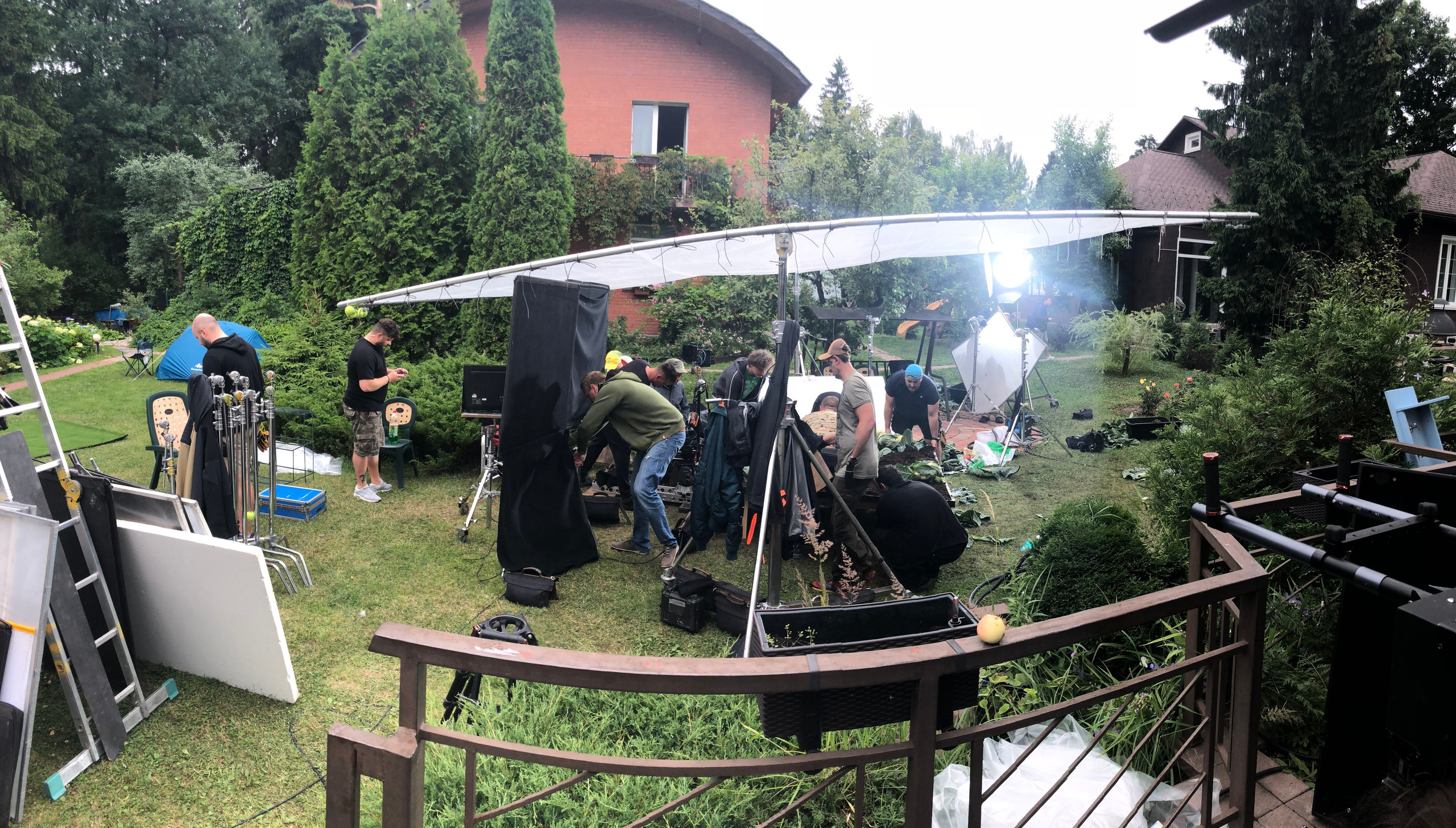 Фотографии со съемок. Главная