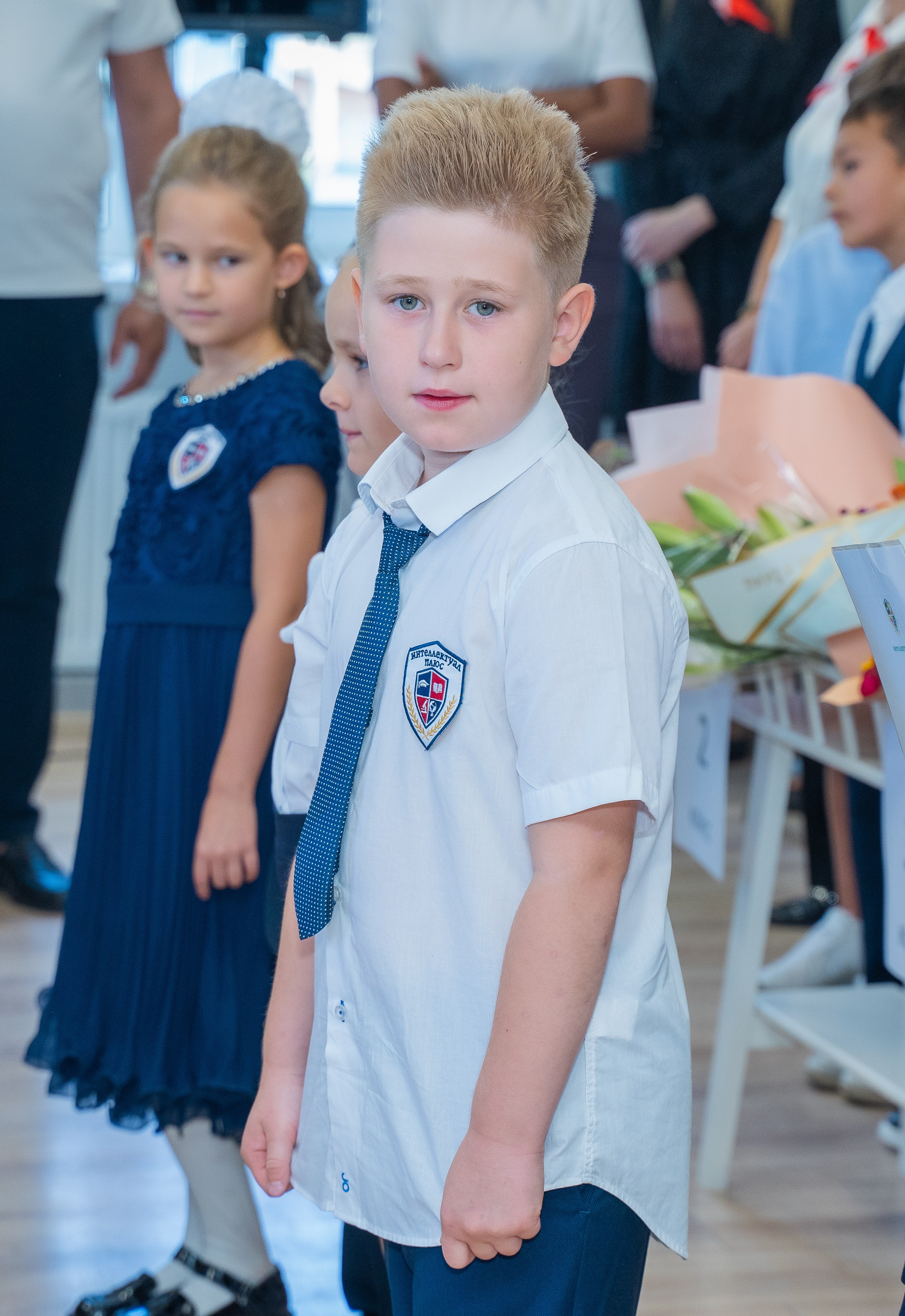 1 сентября в частной школе