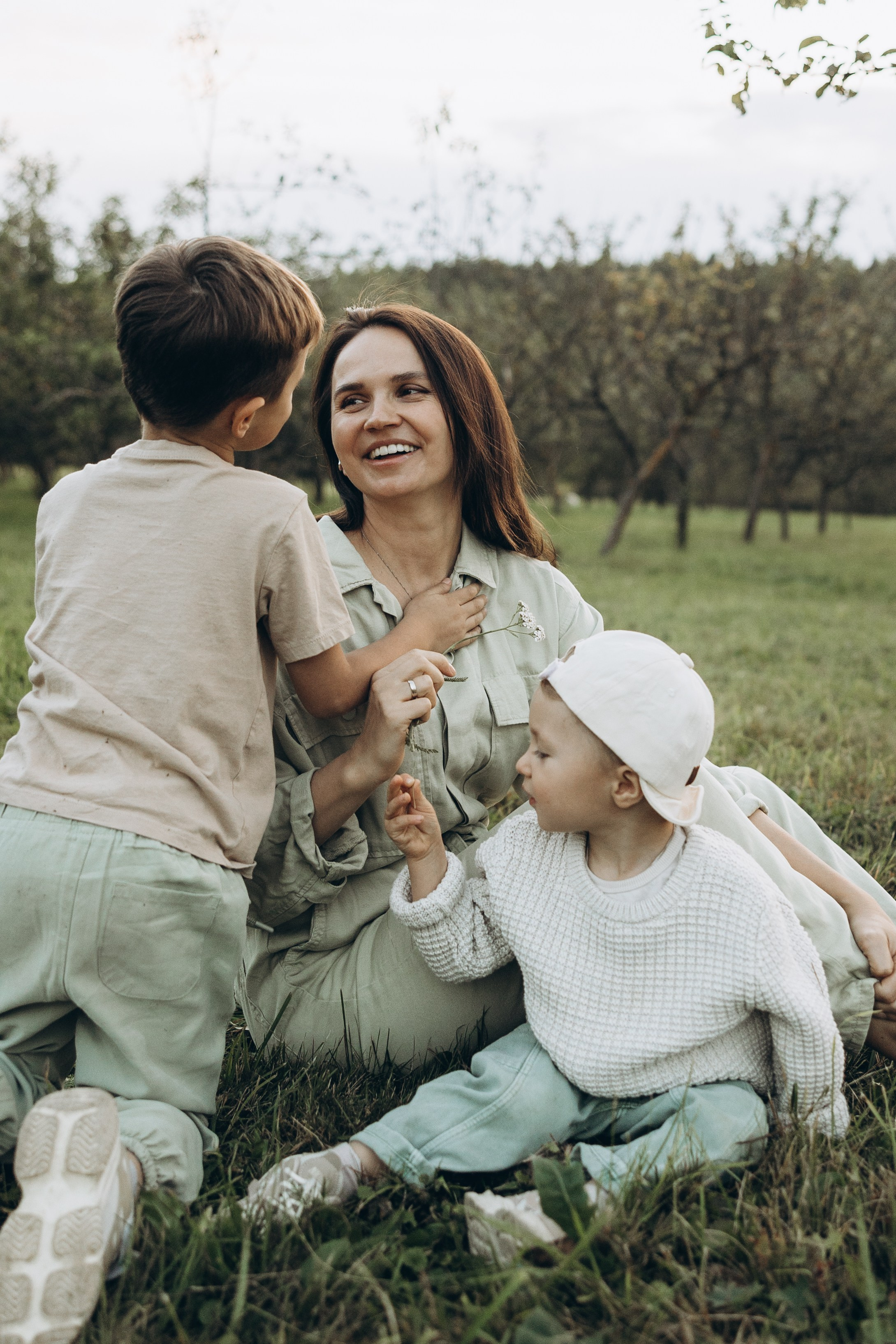 Екатерина, Ярослав, Артём, Макар и Демид. Семейный фотограф в Москве Виктория Ястребинская