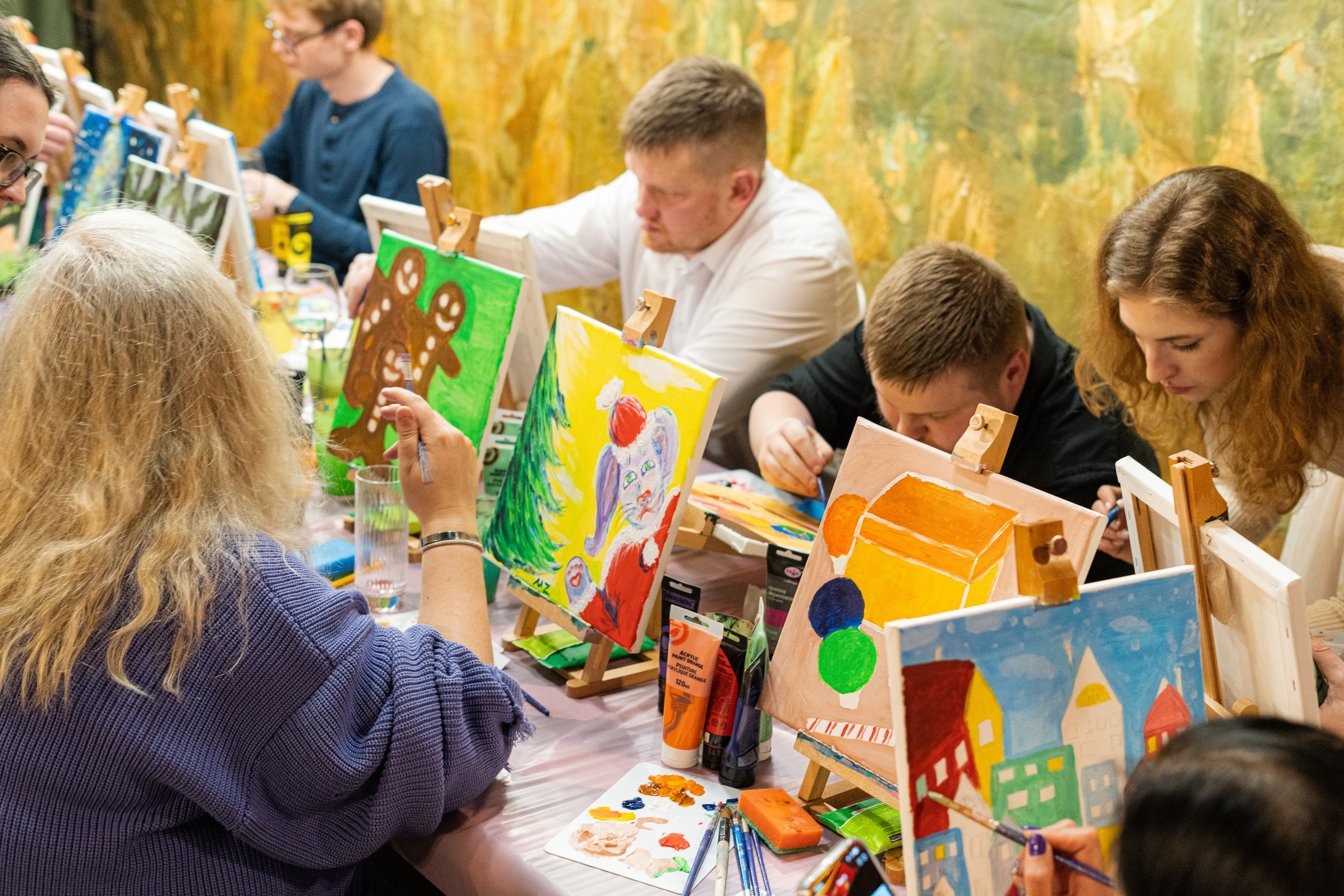 Корпоратив Teach Me Art 2. Портретный фотограф в Москве и Санкт-Петербурге Арина Чех