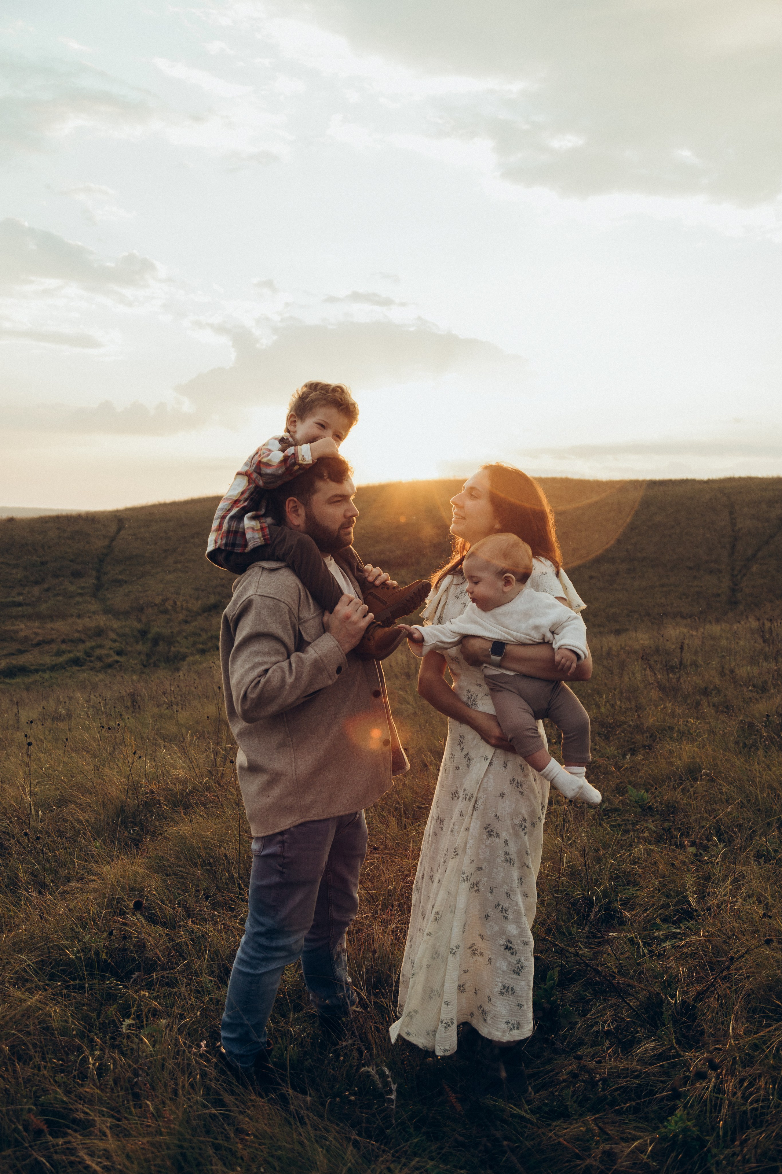 Рома, Таня, Миша Саша. Семейный фотограф новорожденных УФА Гульнара Зиновьева