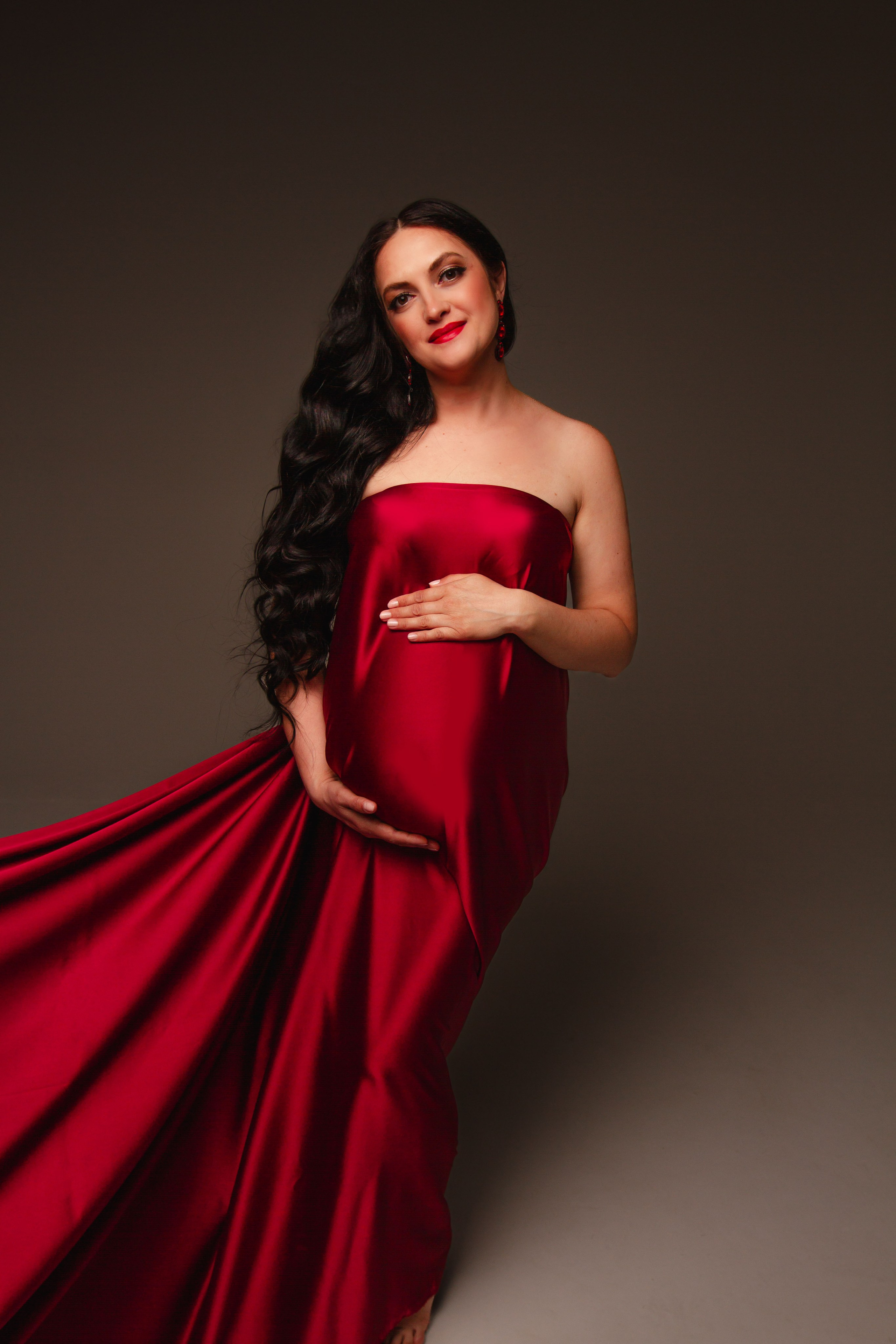 В летящих тканях. Колесникова Татьяна. Фотограф новорожденных Щёлково, Москва, Королев