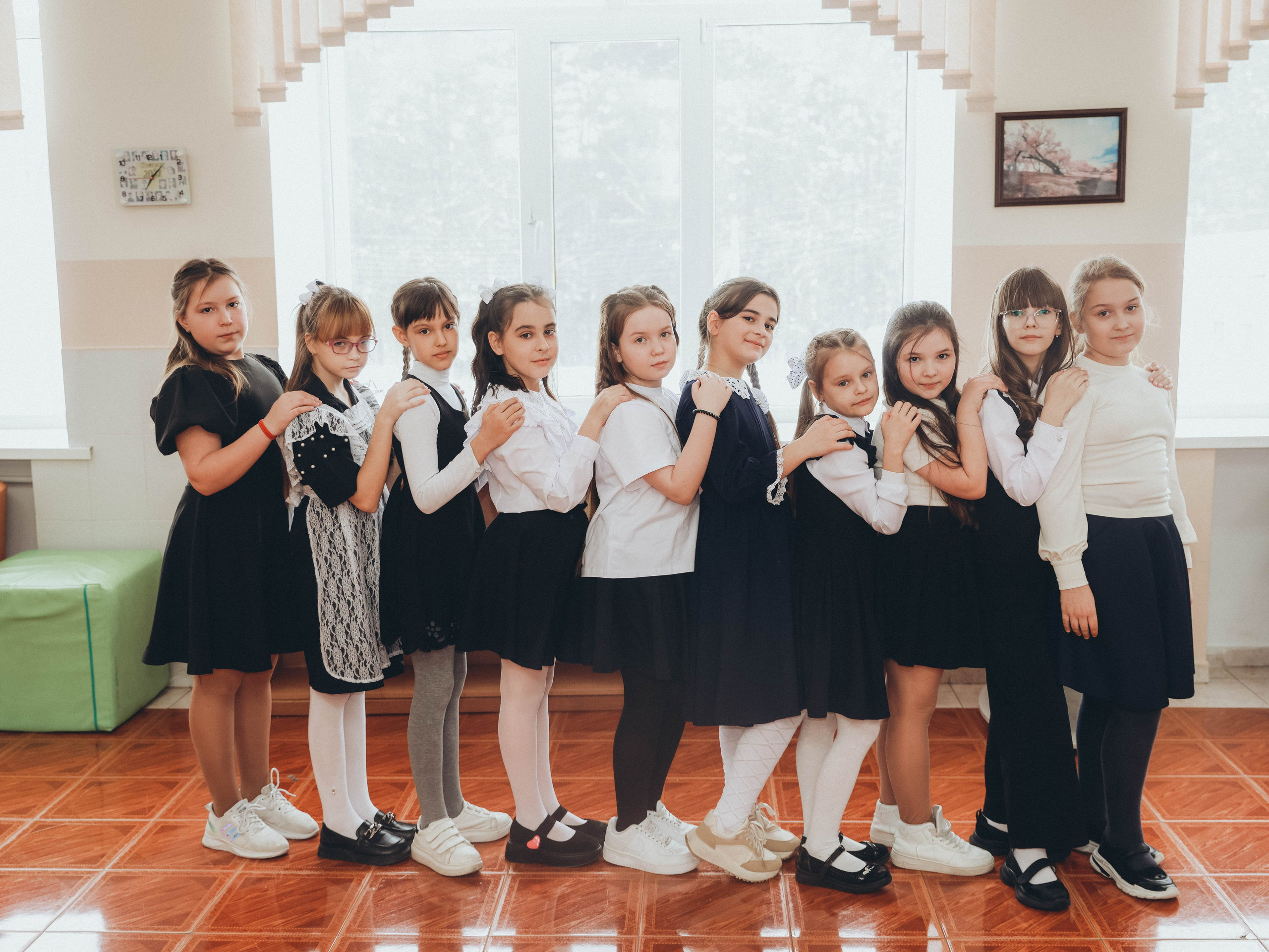 Школьники. Мультифотограф Динара Ахмедзянова