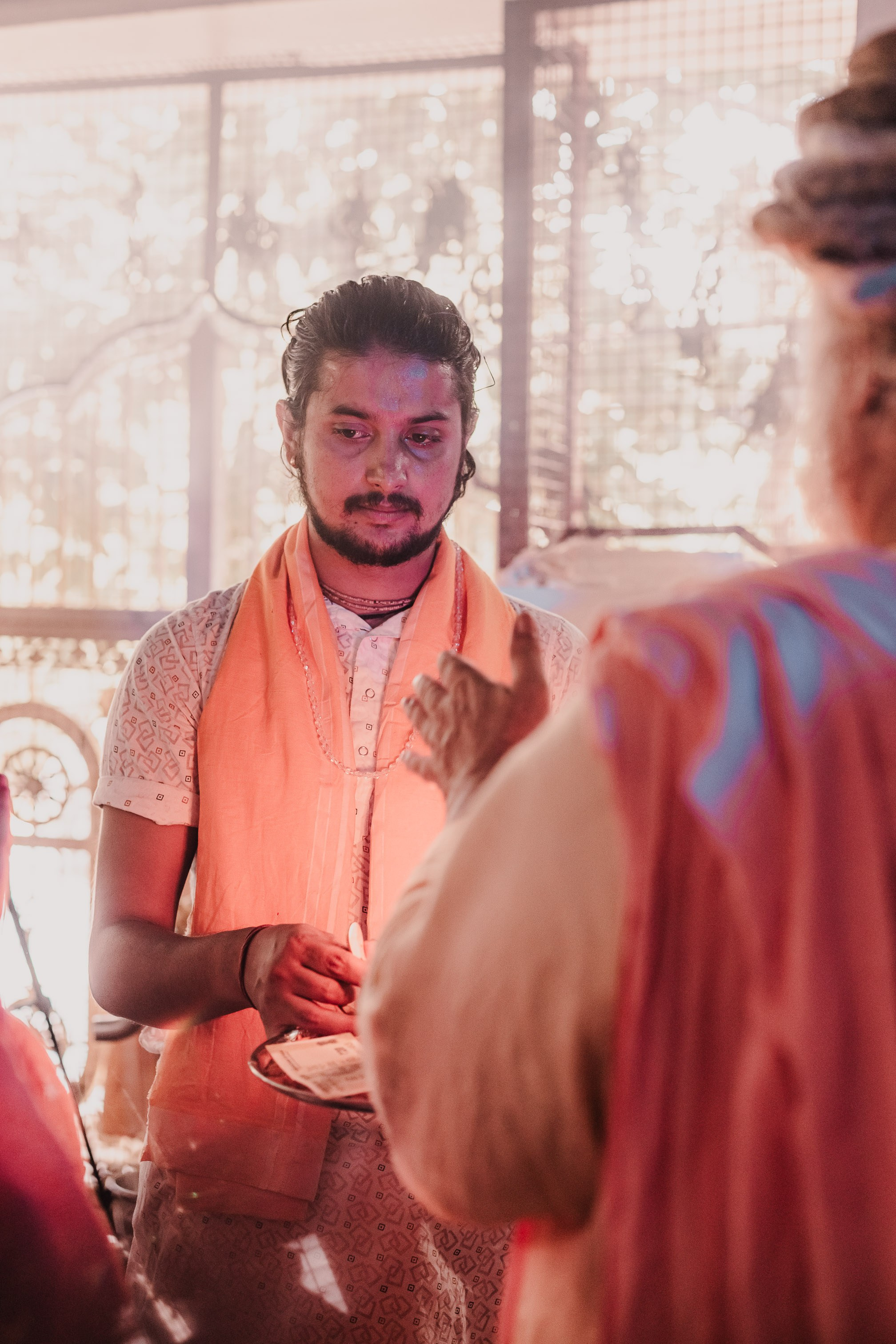Navaratri yajna at Devraha Baba Ji ashram. Мариам Багдасарян