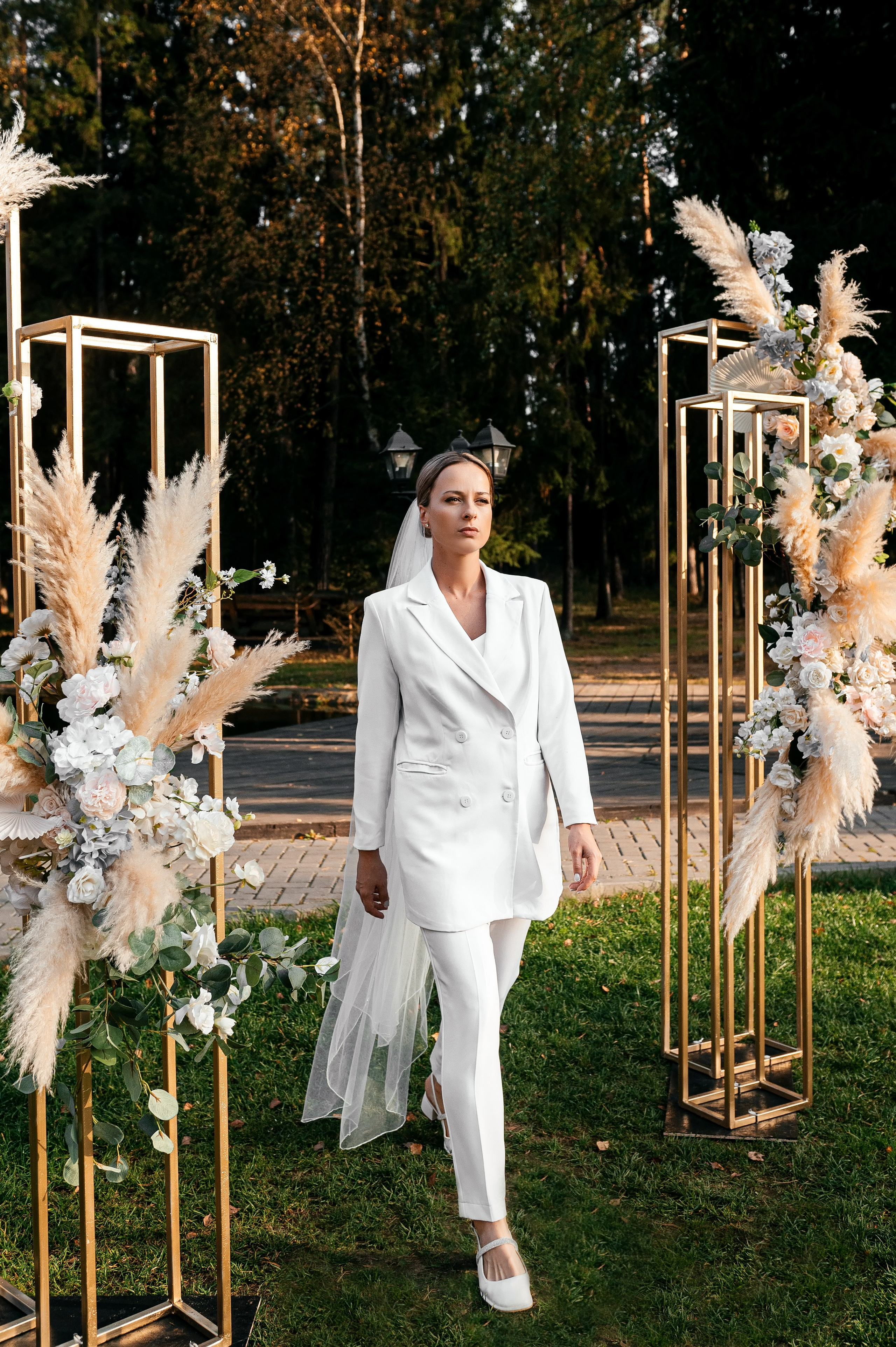 Нет ничего лучше закатного солнца. Загородный клуб «Барин». Свадебный и семейный фотограф Виктория Носачёва. Щелково, Москва и МО