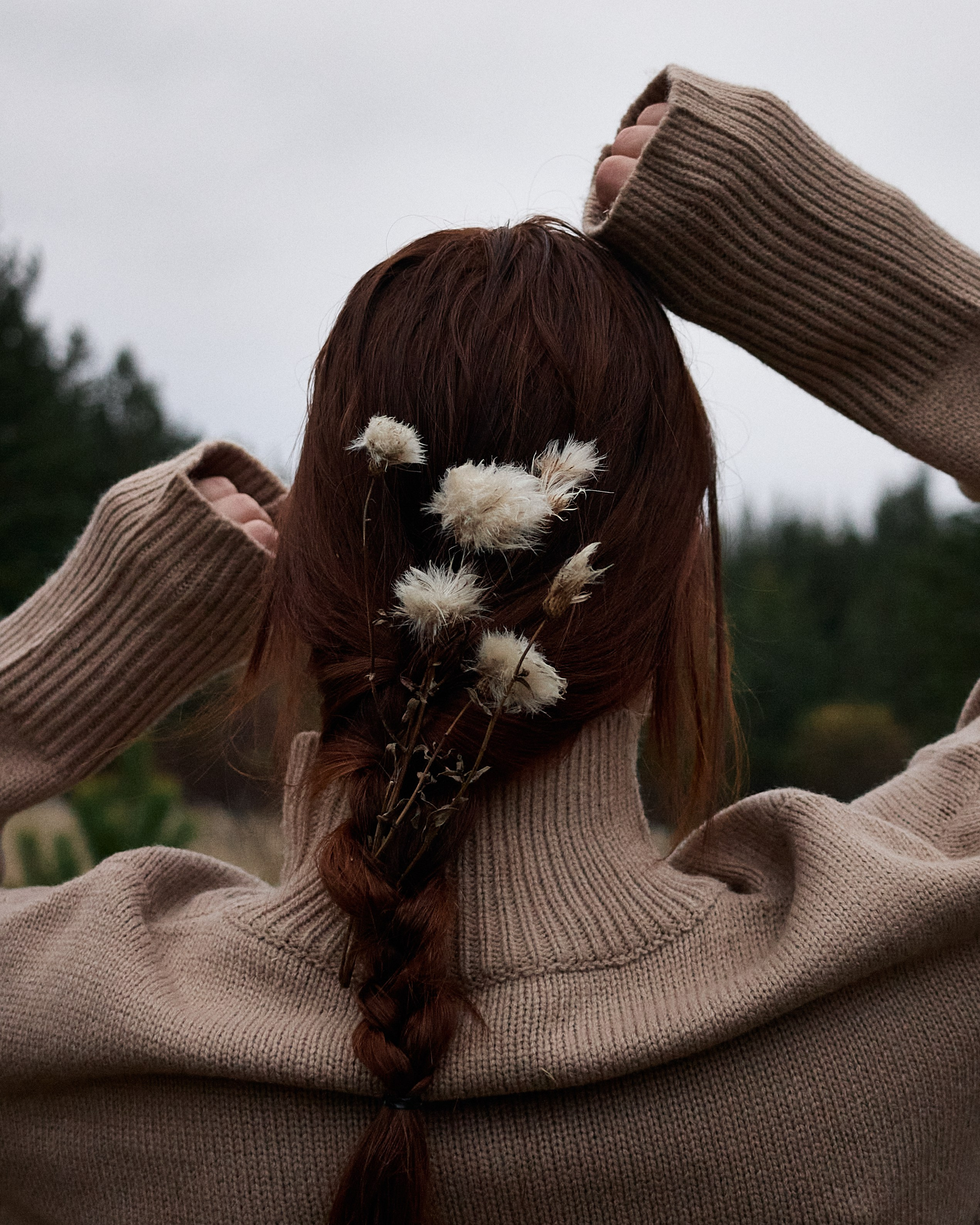 Полина и осенний лес. Фотограф из Первоуральска Роман Заиченко