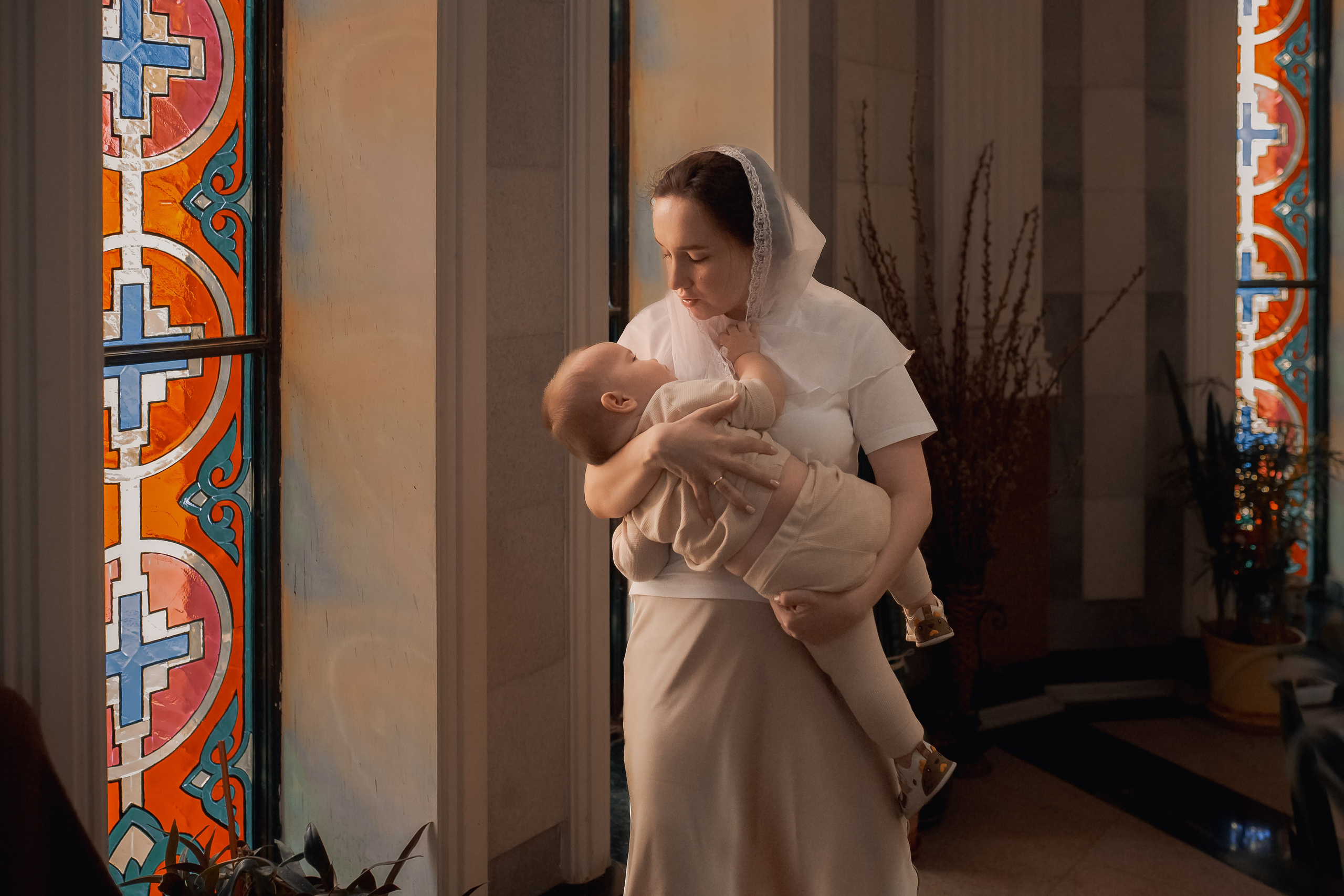 Крещение Марка. Фотограф на Крещение и Венчание в Ташкенте