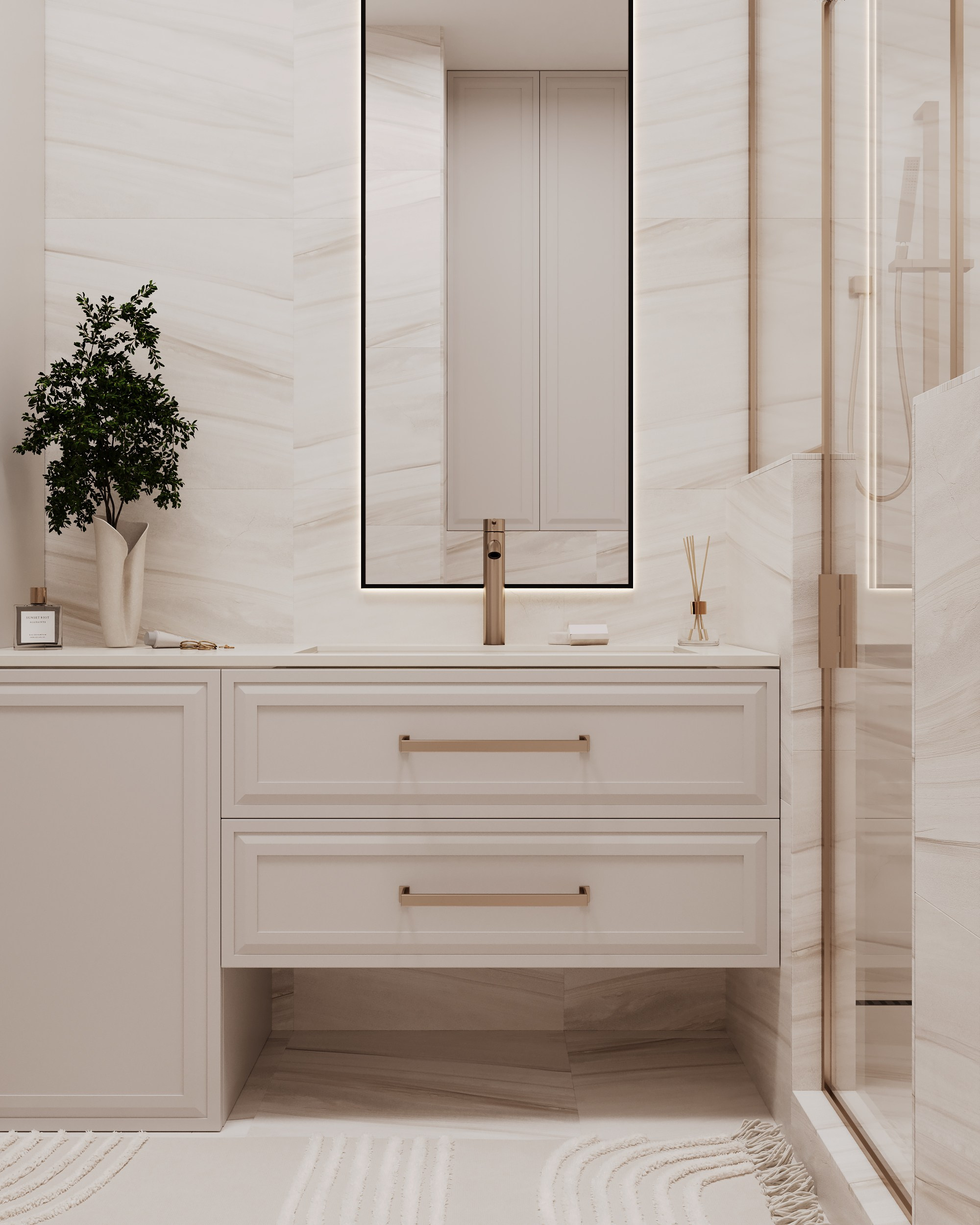 Ogni. Дизайн интерьера | 3D визуализация | Миланская Марина