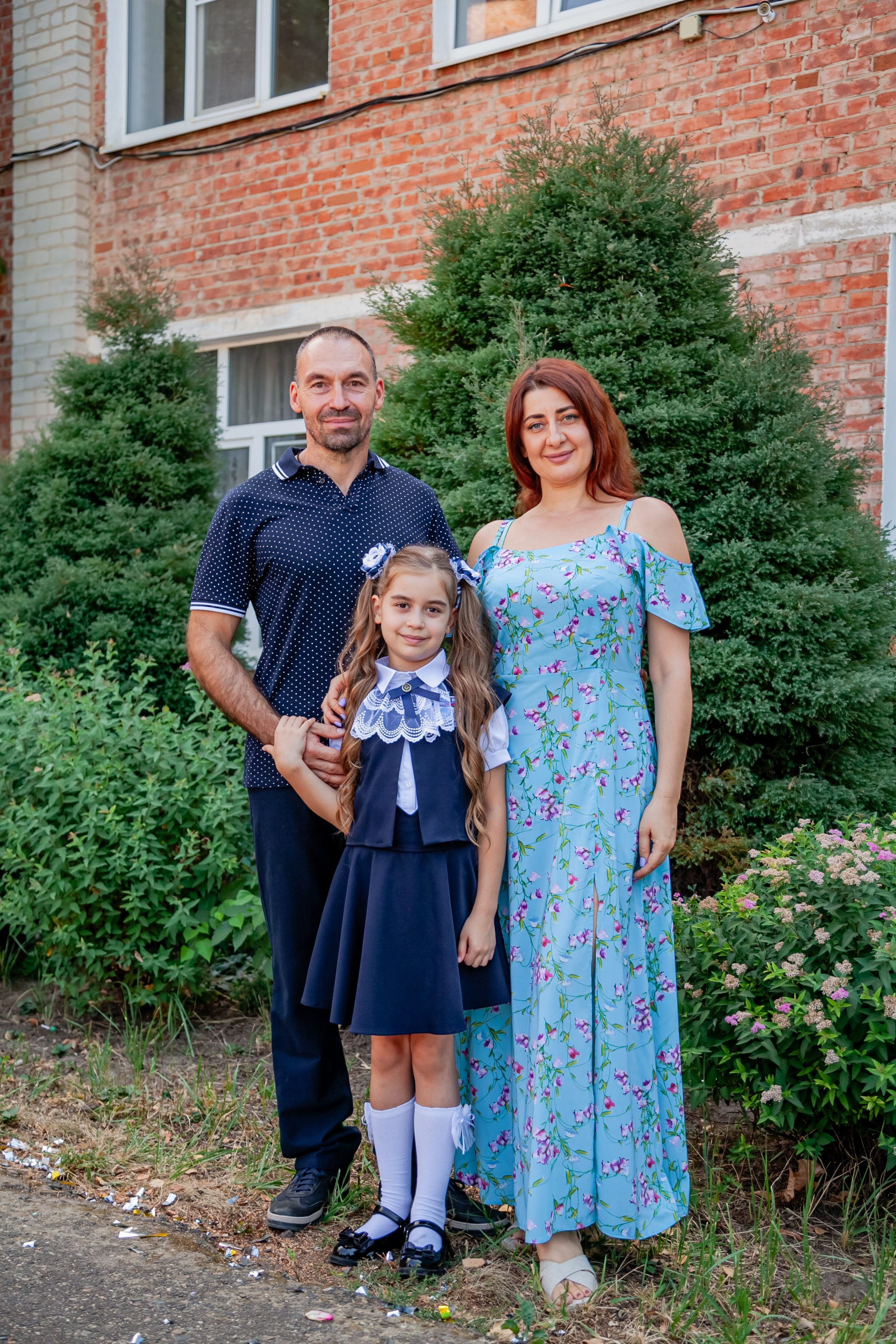 1 сентября линейка. Свадебный и семейный фотограф в Армавире
