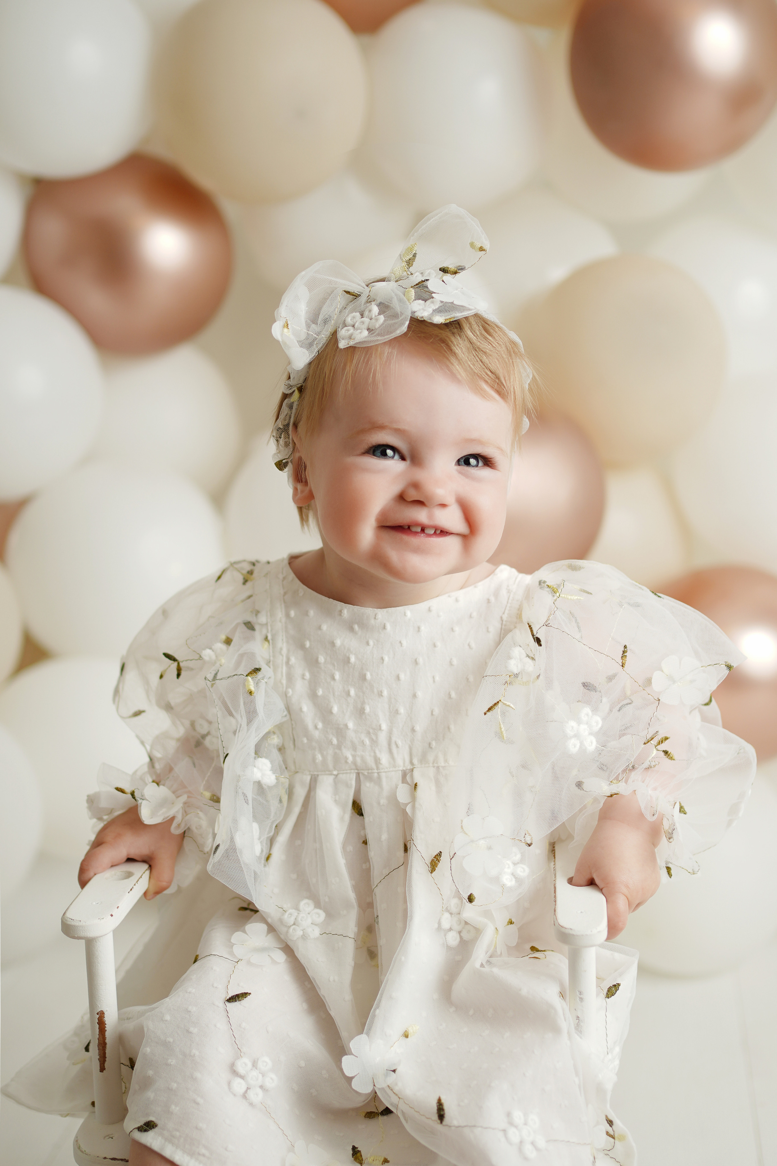 Детский фотограф замечательно поладила с  нашей дочкой Лией.