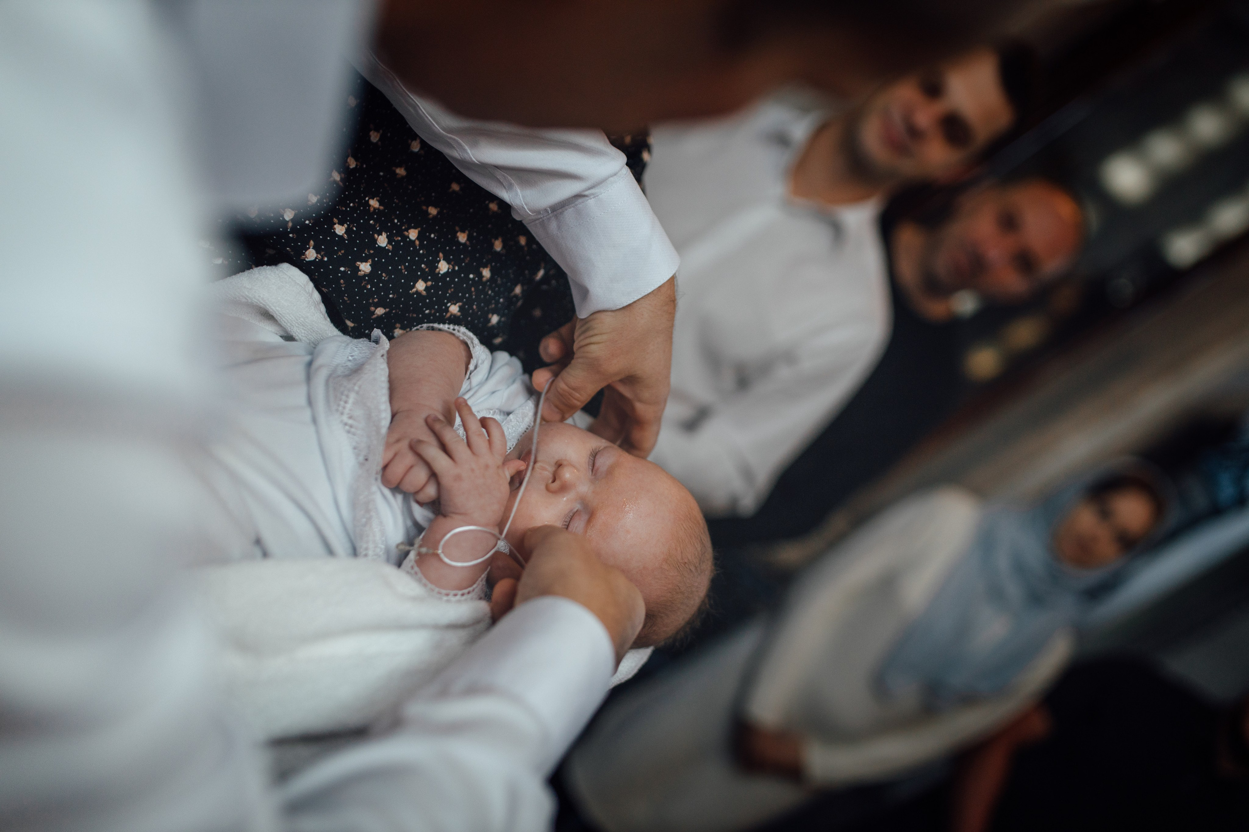 Крещение Тимура храм иконы Всех Скорбящих Радость, октябрь 2024