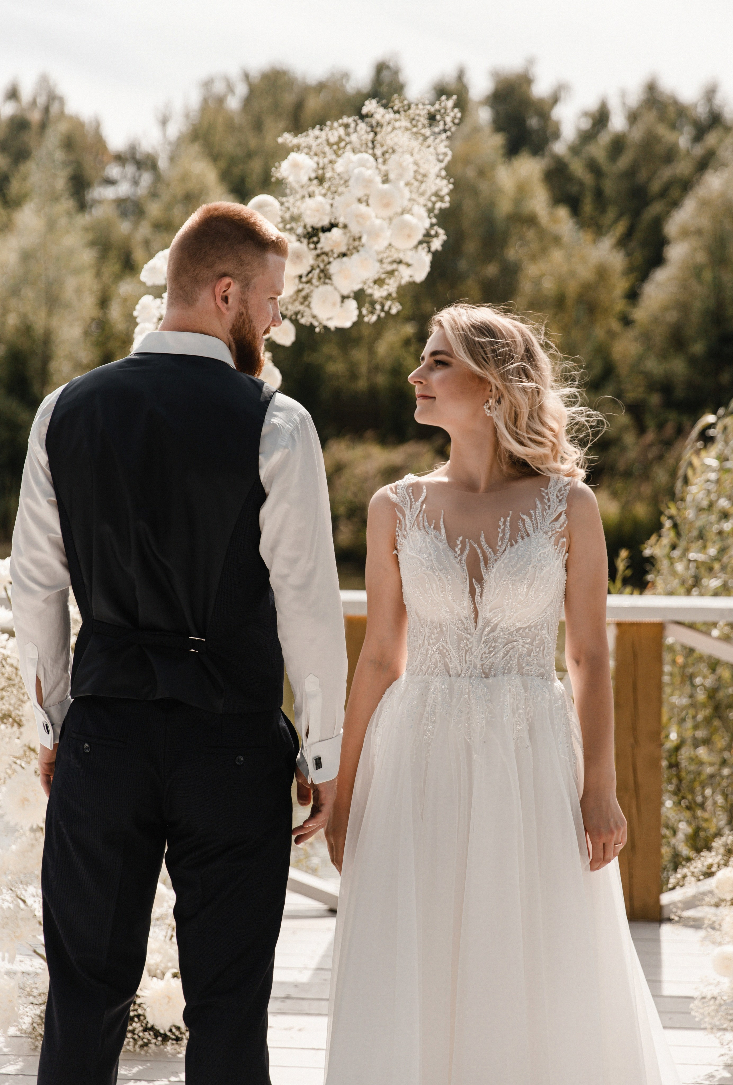 Свадьба с любимой собакой. Свадебный организатор в Москве и Санкт-Петербурге Пергаева Ольга