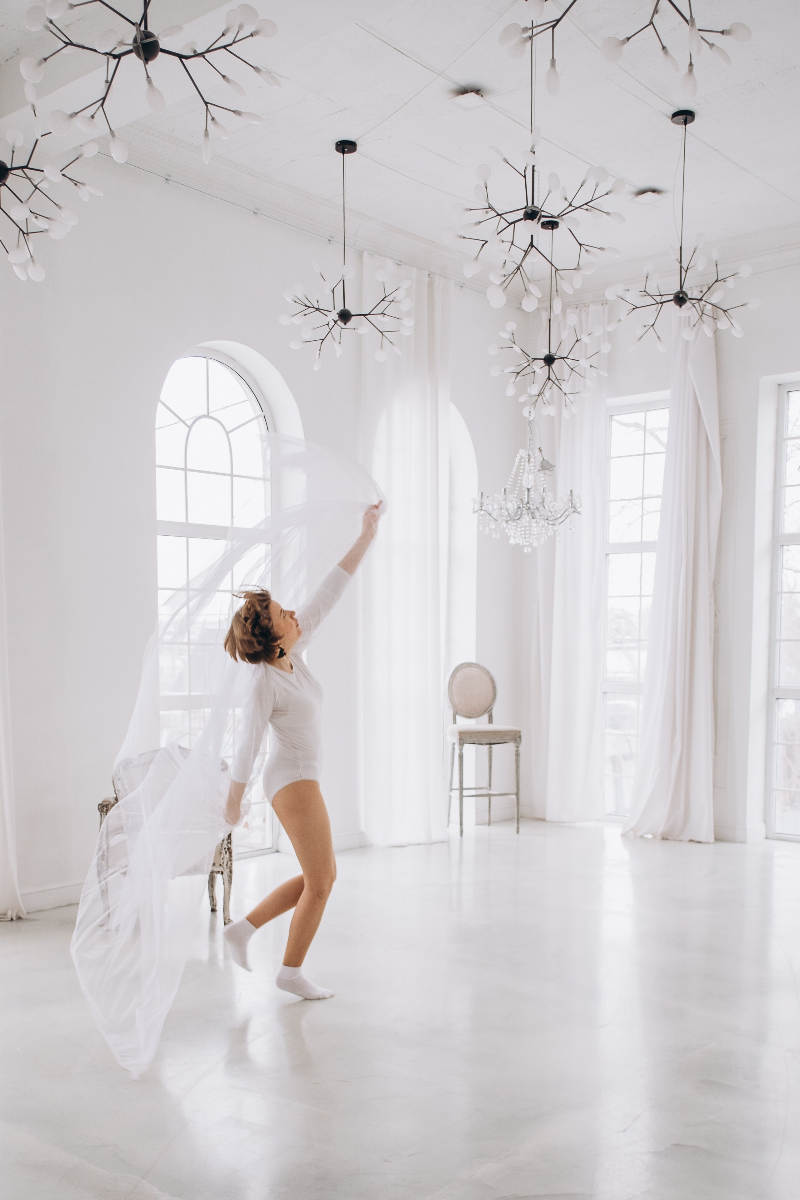 Воздушная с тканями. Фотограф в Иркутске Анна Мирошникова