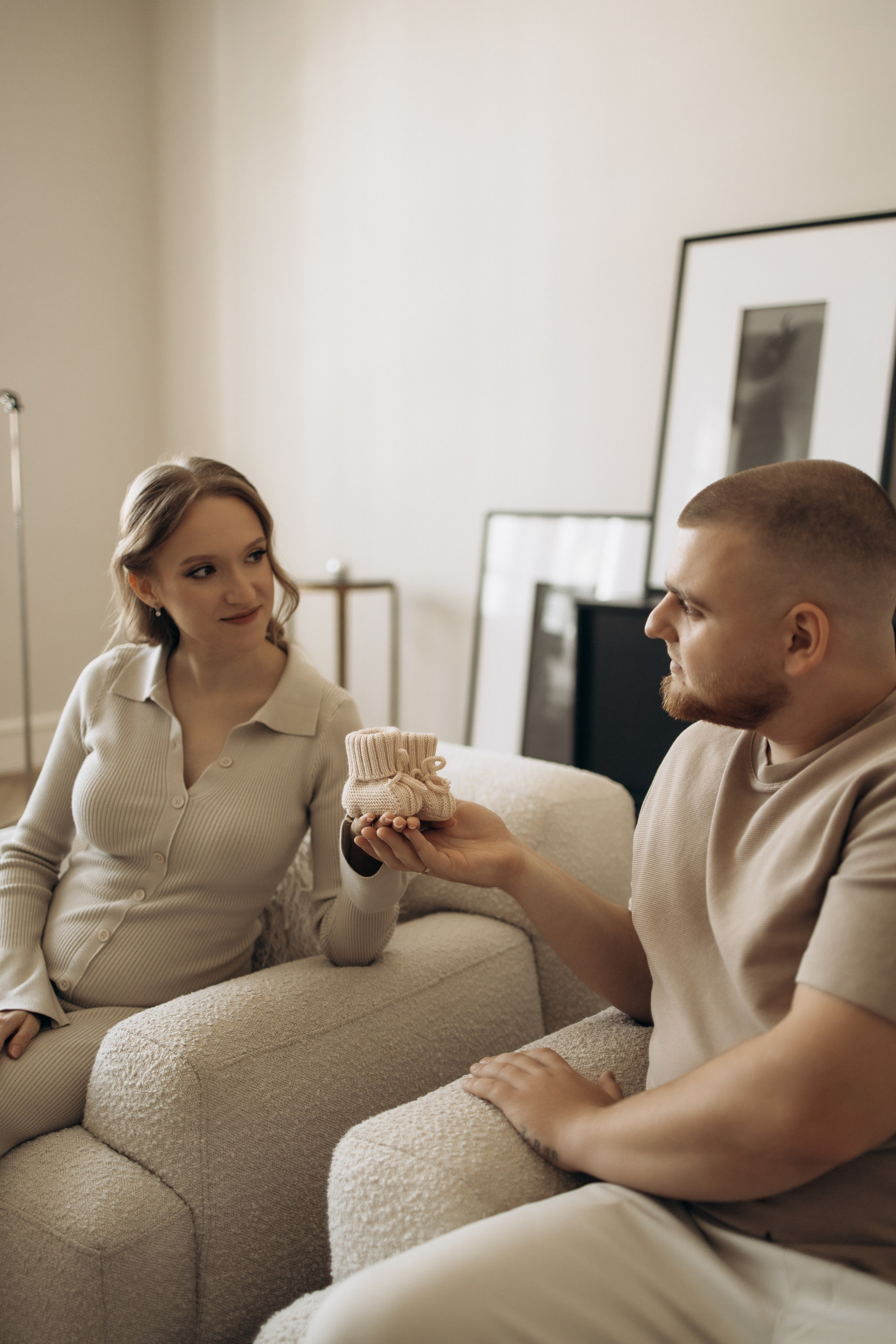 Узнаем пол малыша. Самый теплый фотограф в Краснодаре Рябоконь Ксения