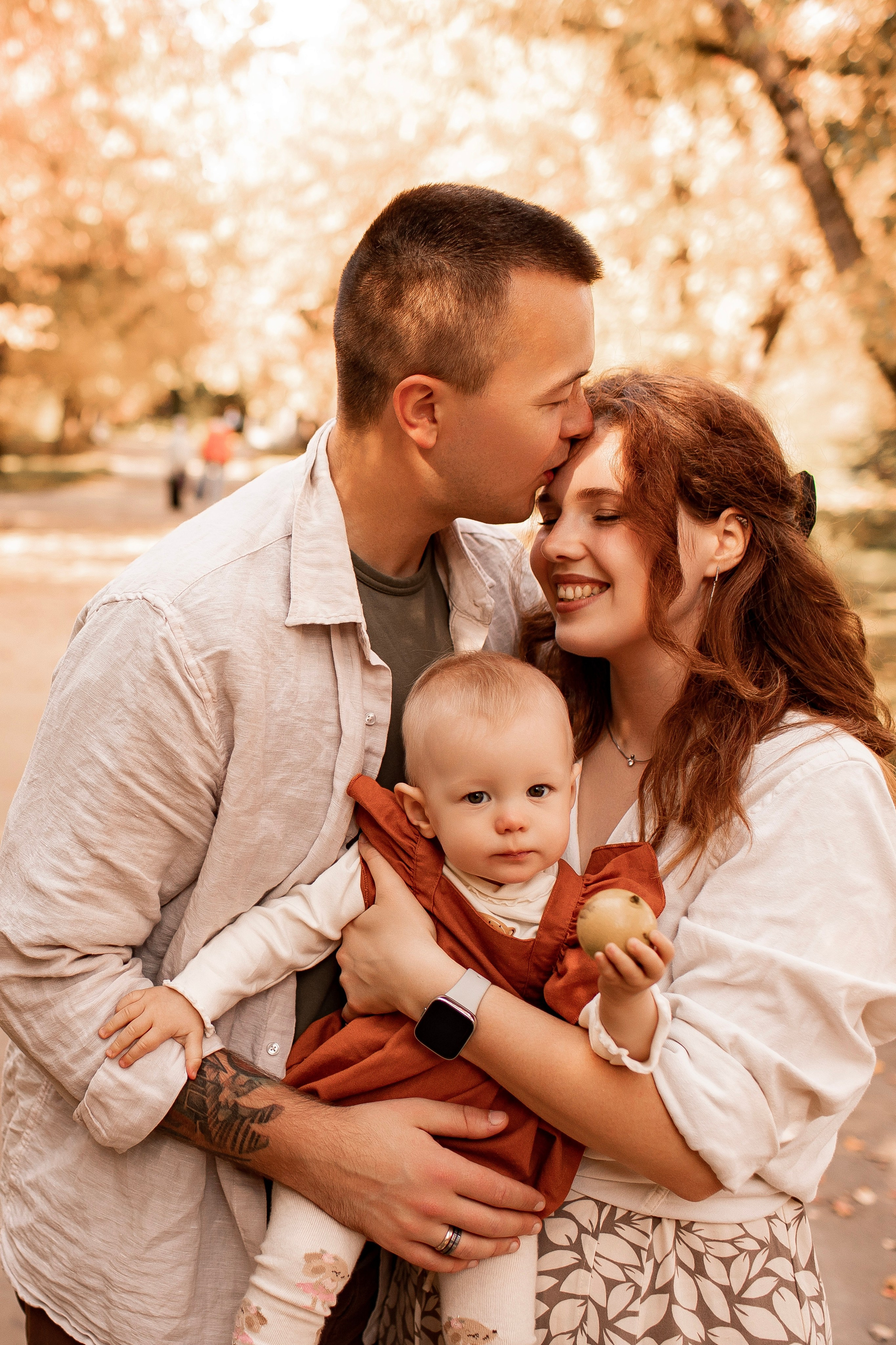 Ольга со своей семъей. Семейная съемка — это красивый способ признаться своей семье в любви