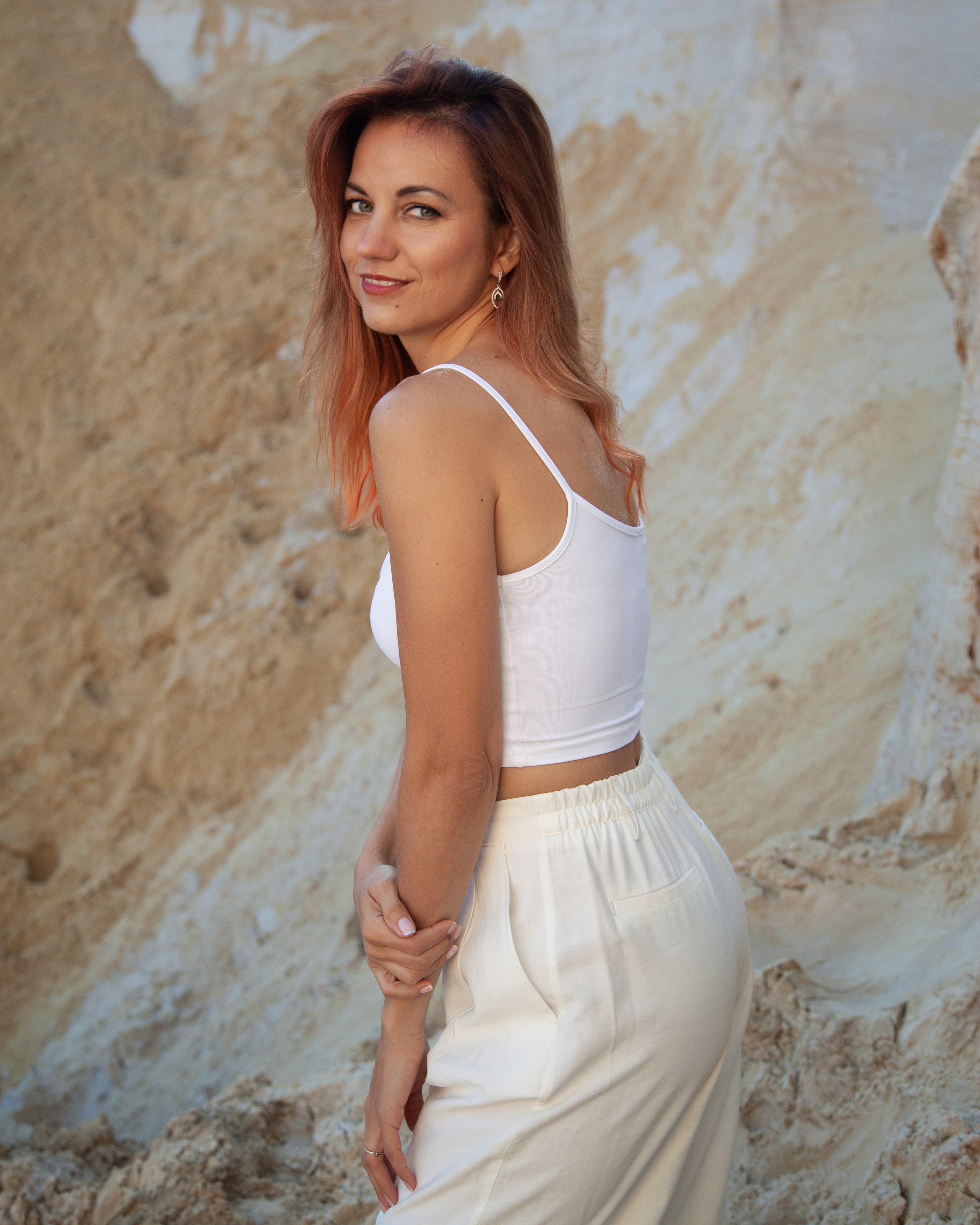 Съёмка на песчаном карьере в Московской области. Контент фотограф в Москве и области Елена Кулакова