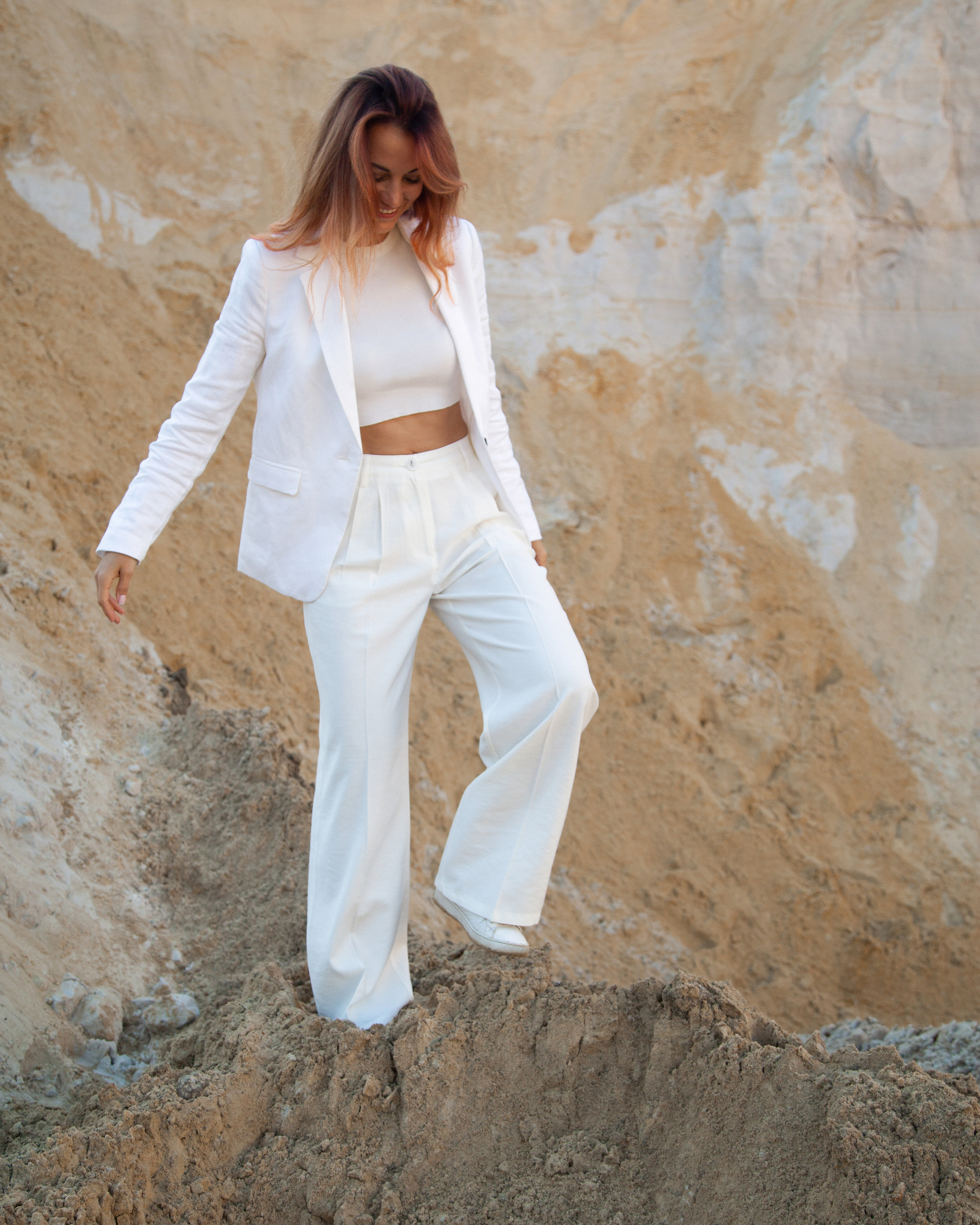 Съёмка на песчаном карьере в Московской области. Контент фотограф в Москве и области Елена Кулакова