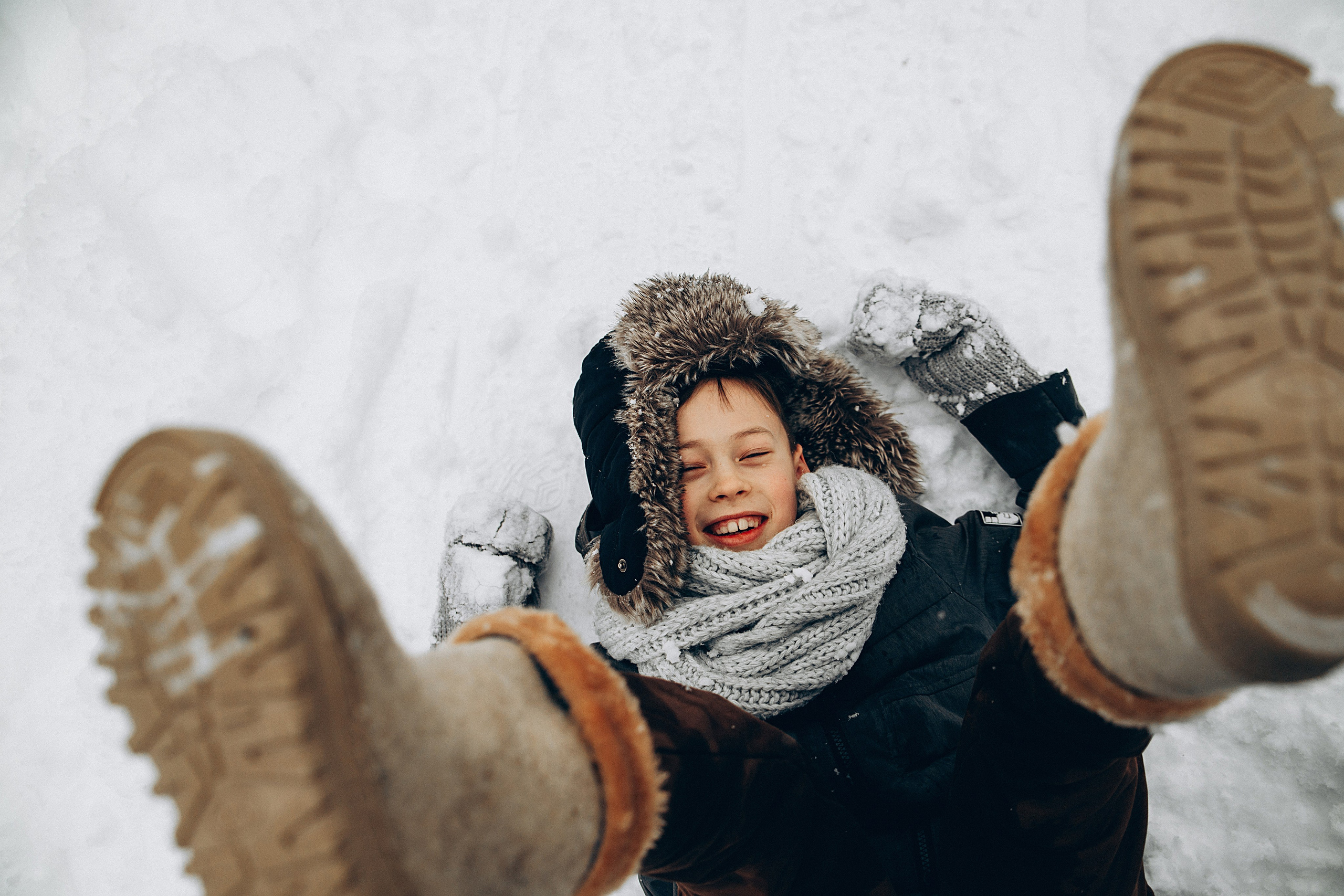 Зимние радости. Репортажный и детский фотограф в Минске