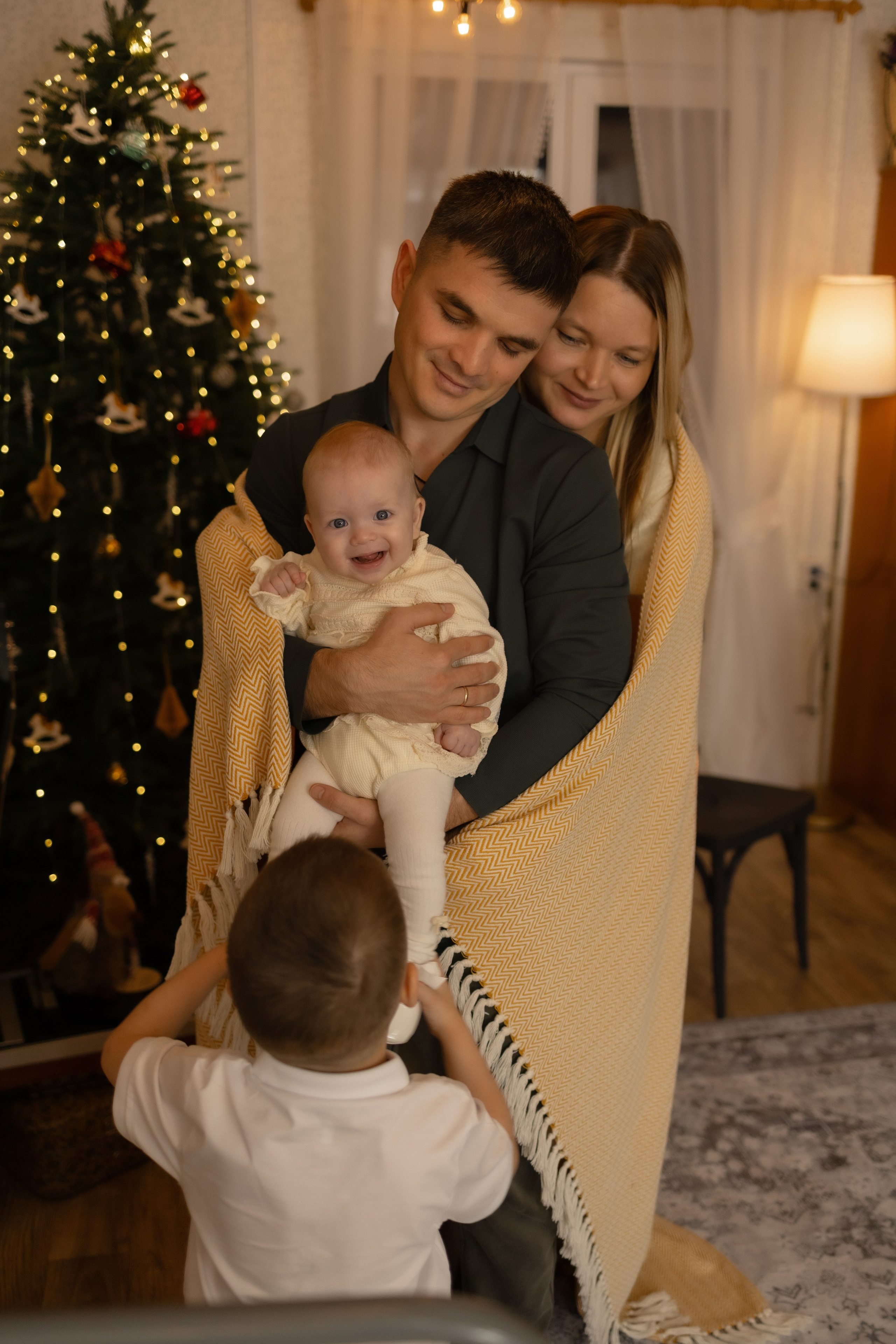 Семейная новогодняя. Фотограф Татьяна Семенова