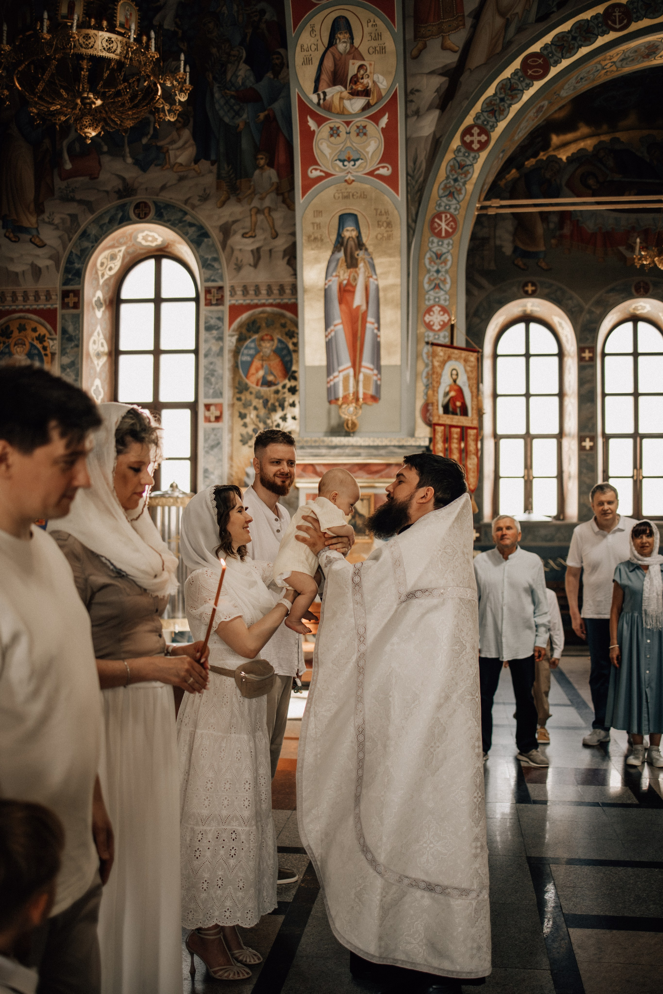 Съемка крещения в Воронеже, фотосессия крещения