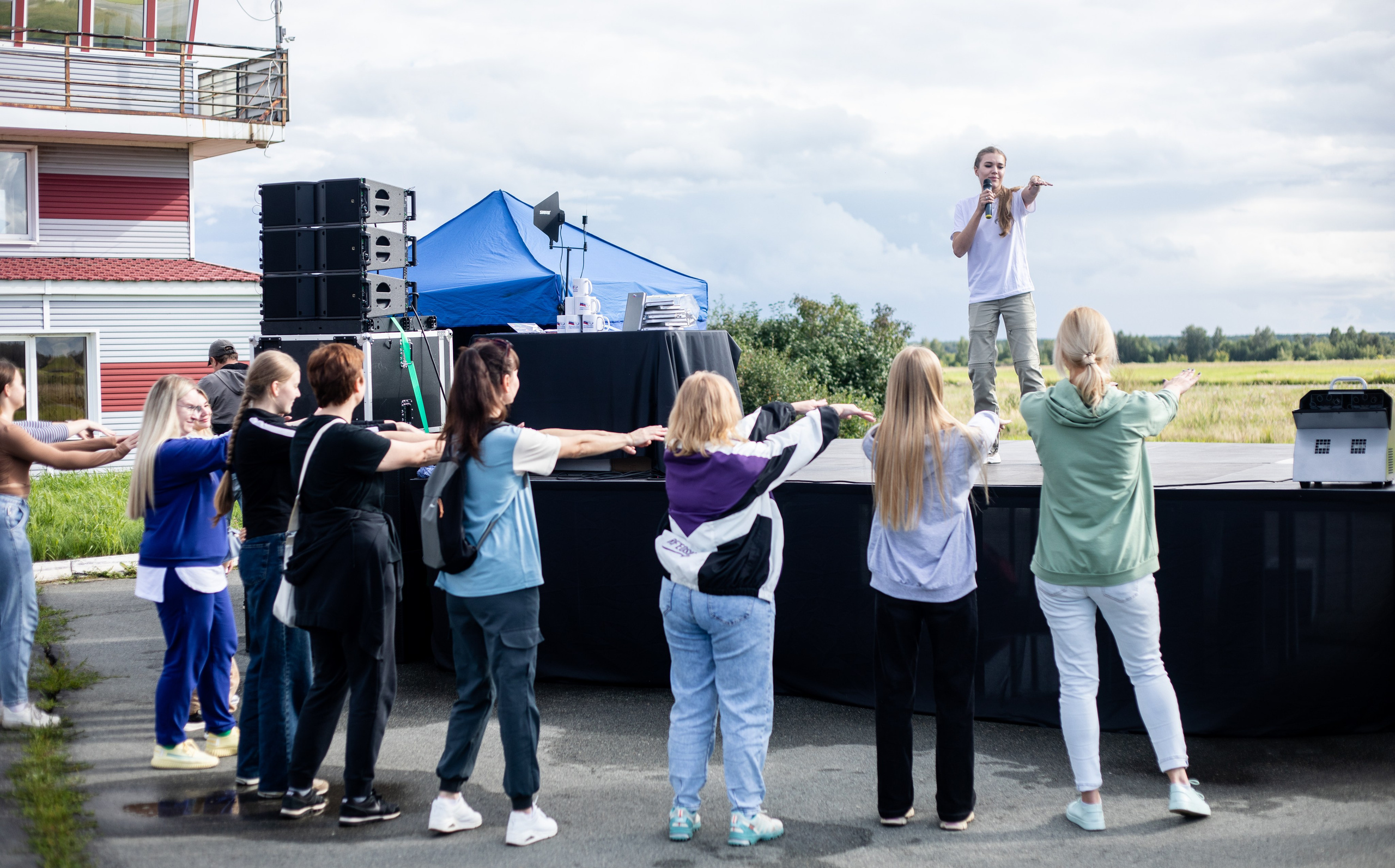 УЗСТ- Корпоративный тимбилдинг на аэродроме. Репортажный и свадебный фотограф в Челябинске Елисеев Павел