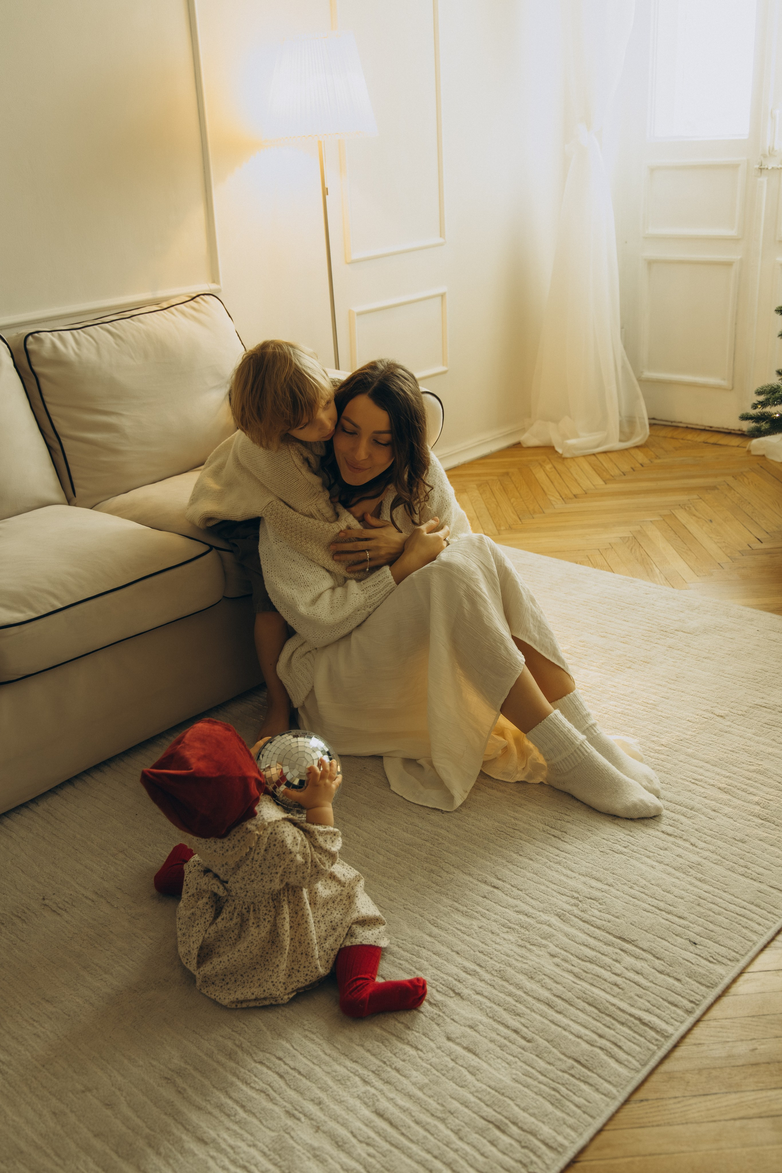 Теплая новогодняя история. Семейный фотограф в Москве Лоншакова Кристина