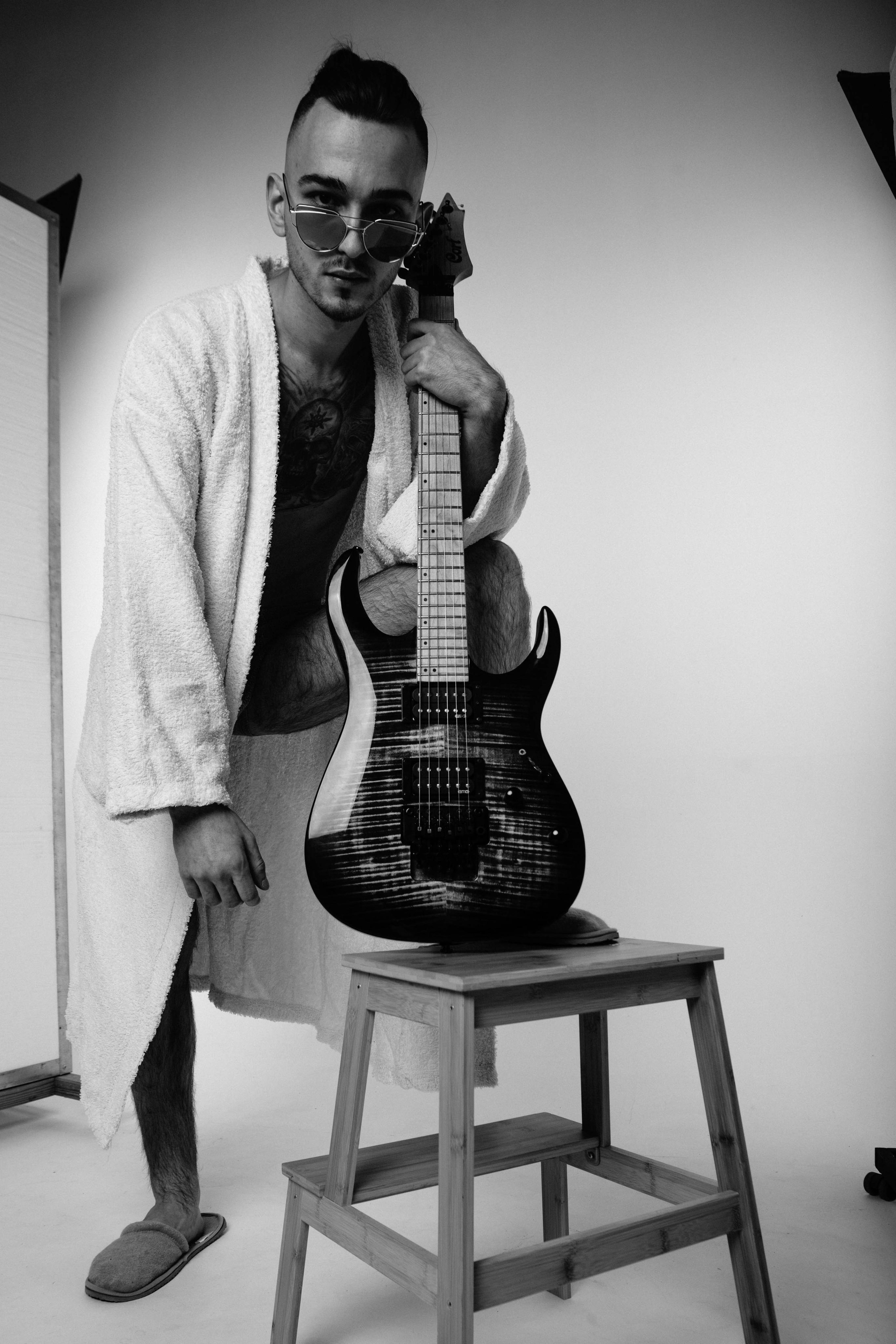 Голый рок-н-ролл. Портретный фотограф Илья Лучинин город Ижевск