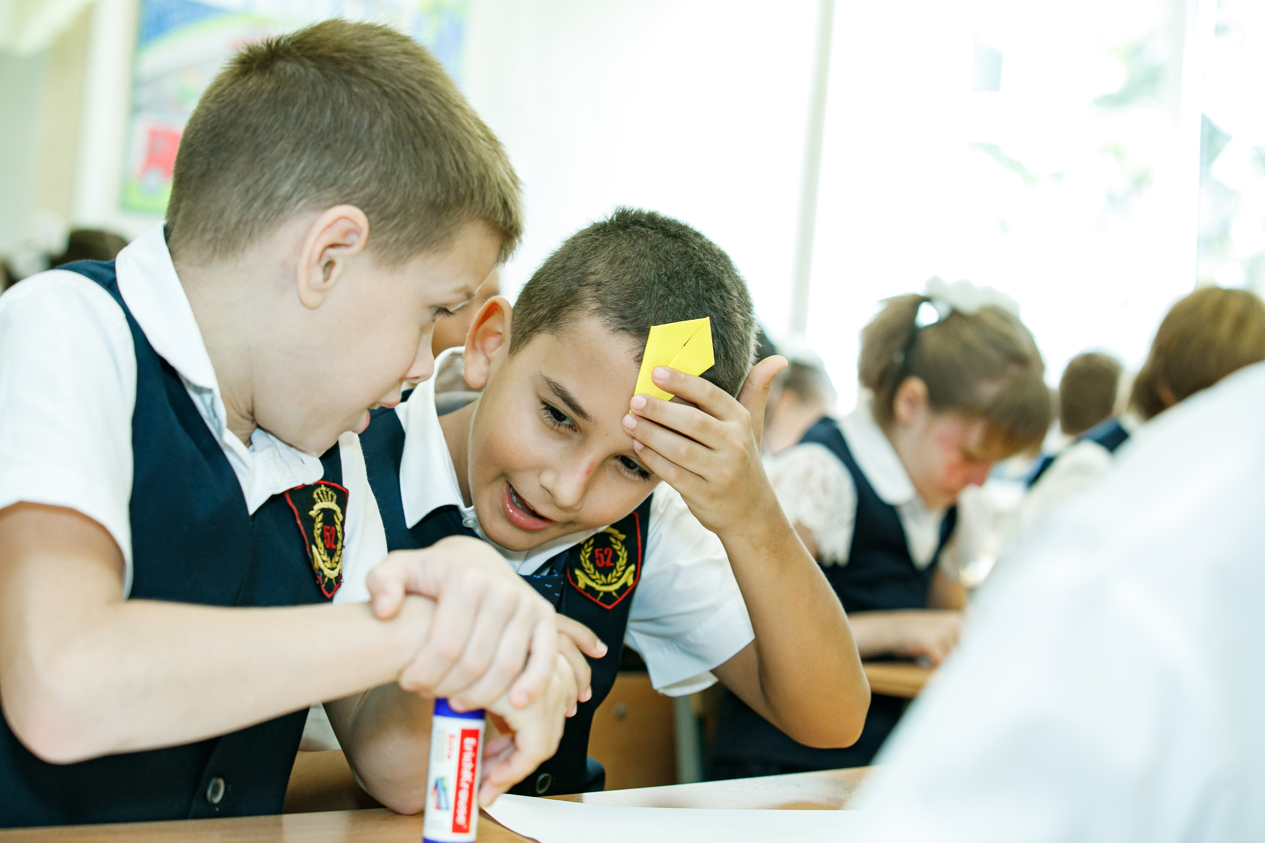 За партой. Семейный фотограф в Краснодаре