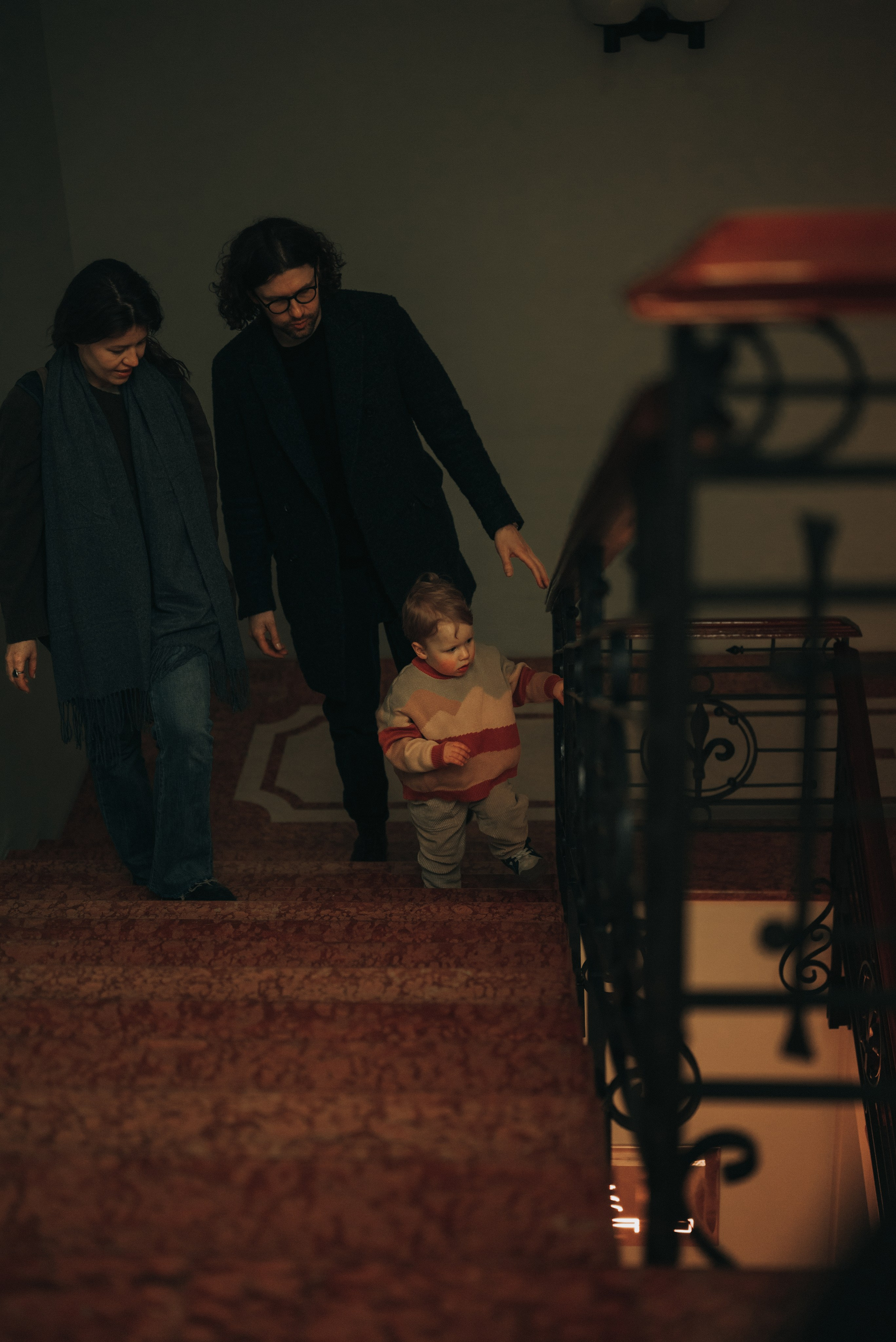 Прогулка по Москве. Ксения, Лев и Аркадий. Семейный фотограф в Москве Дарья Пузикова