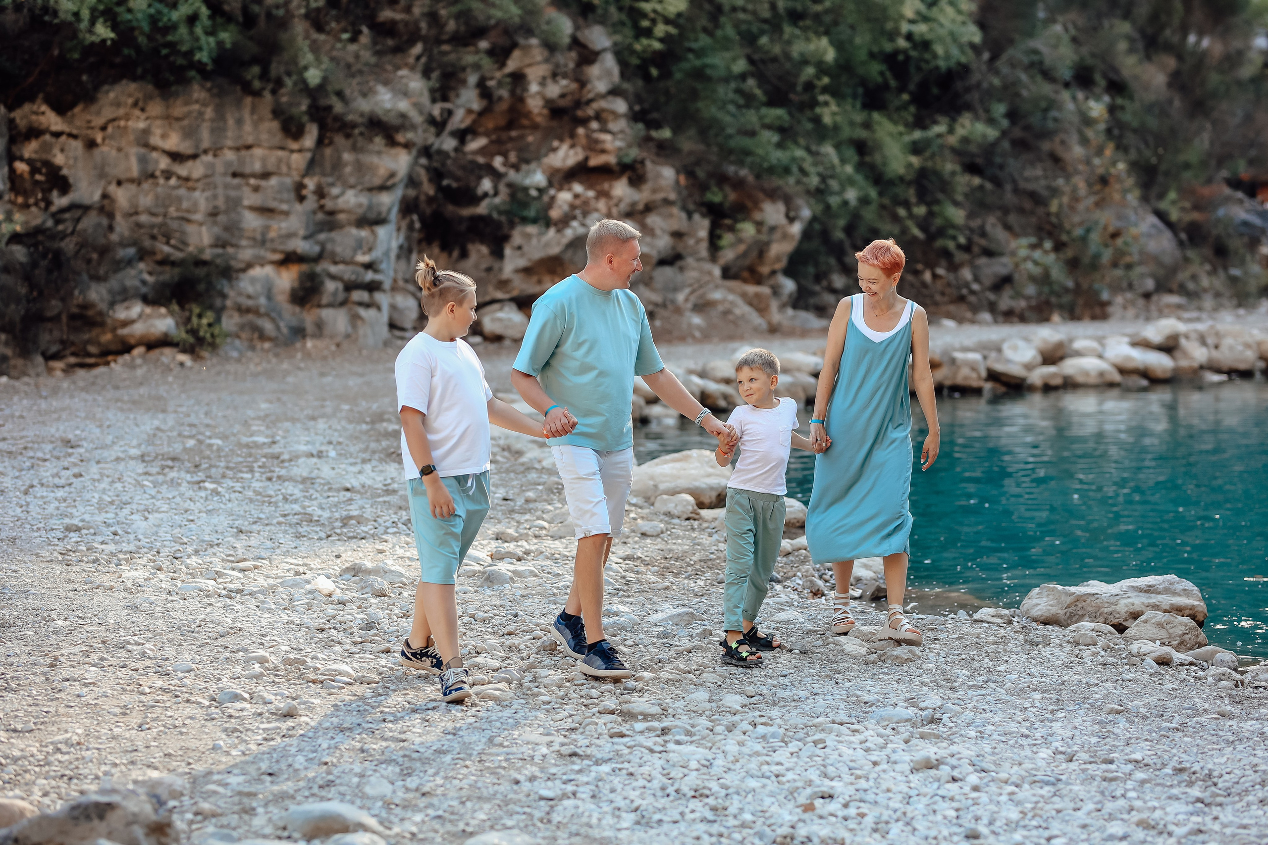 Photoshooting in canyon Goynuk (Kemer)