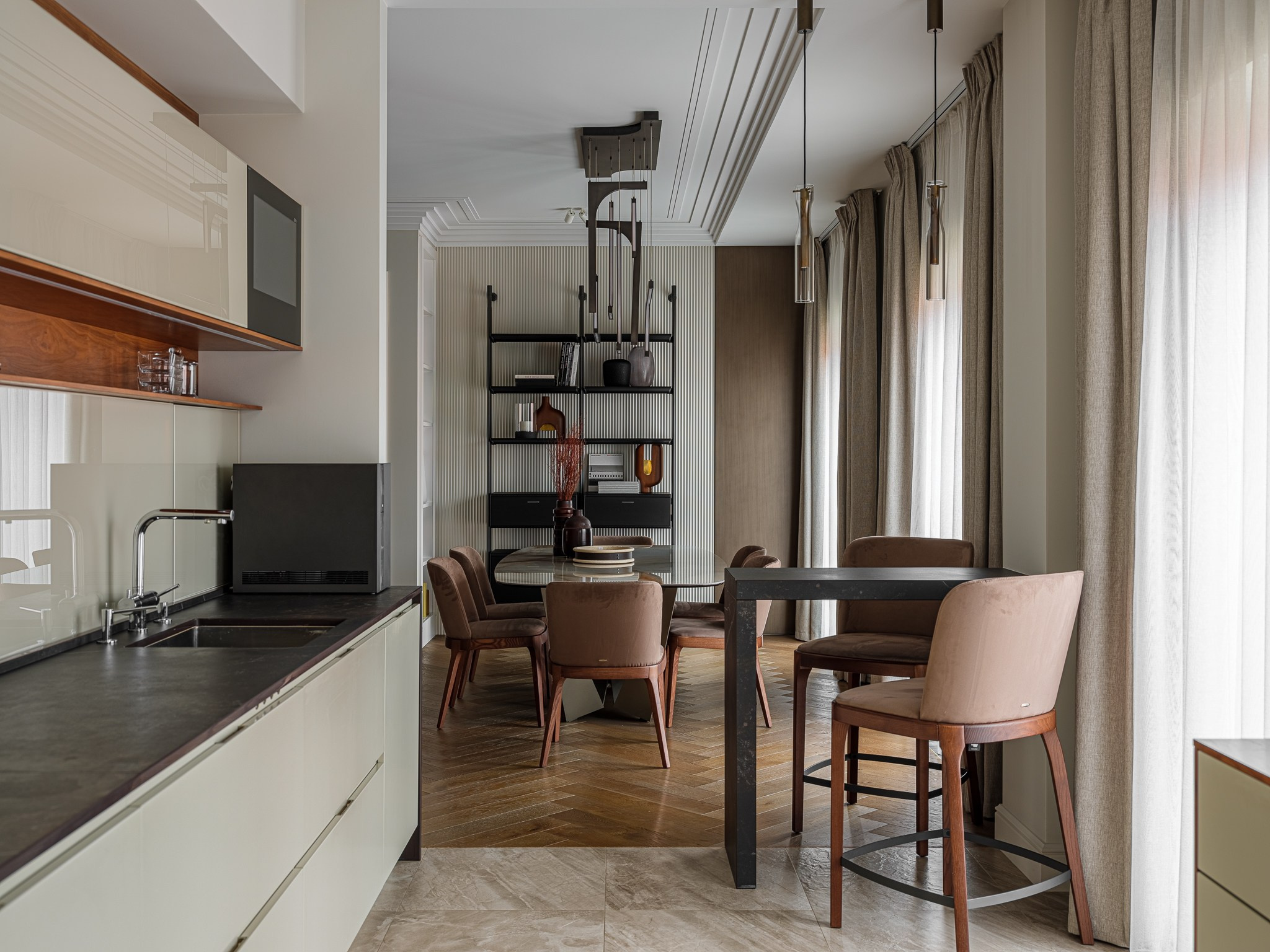 Квартира: дизайнер Ирина Чернейкина, съемка для Трио-интерьер. Фотограф Василий Буланов