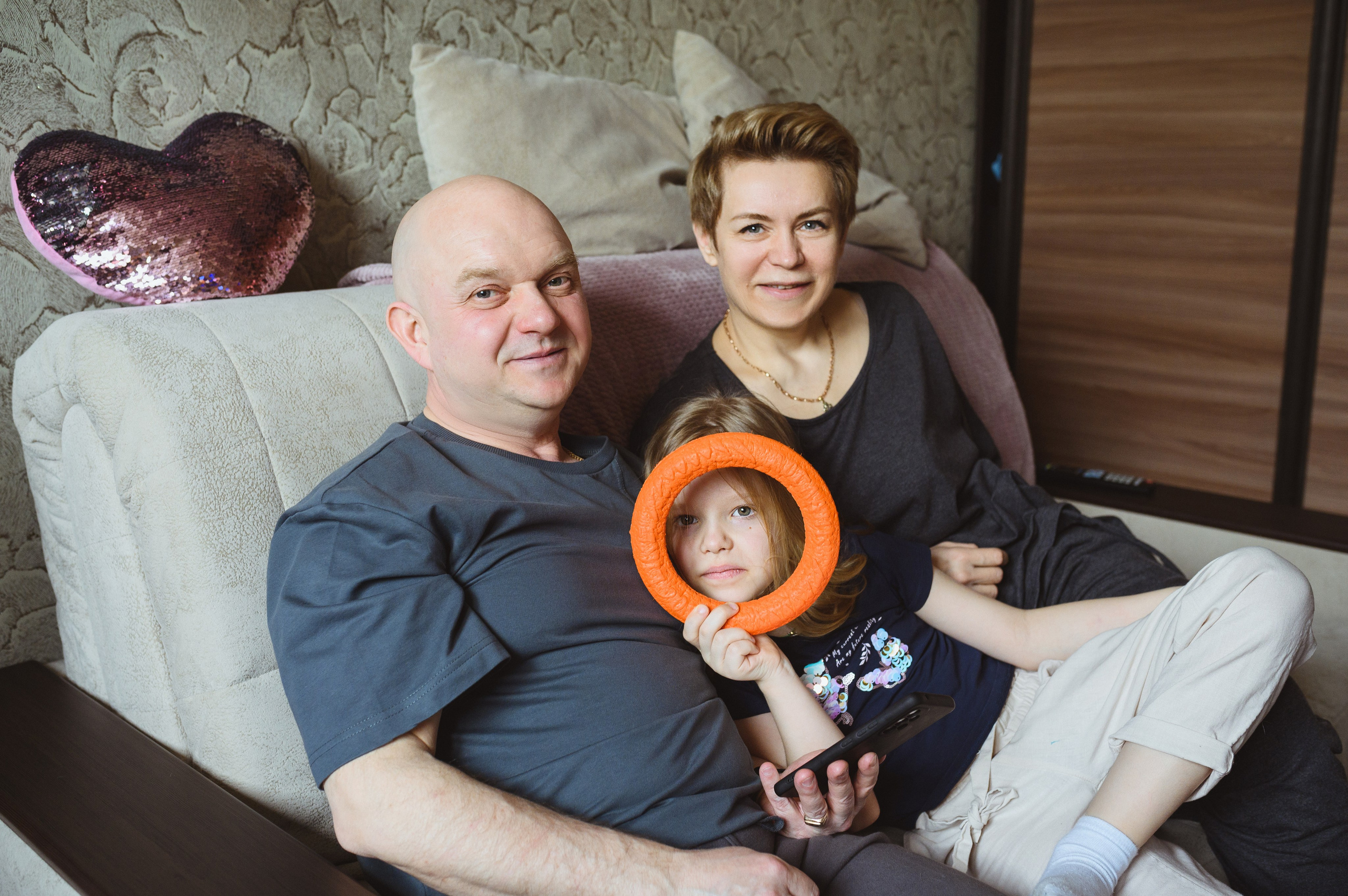 Семейная съемка с собакой. Семейный фотограф в Москве Ольга Барсукова