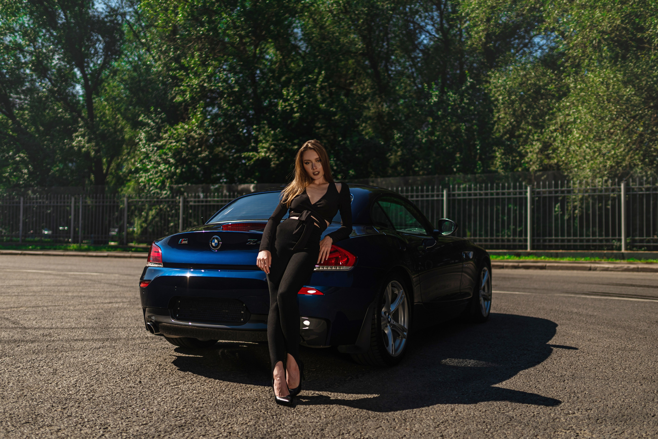 Anna x BMW Z4. Автомобильный фотограф в Москве | Базилев Александр