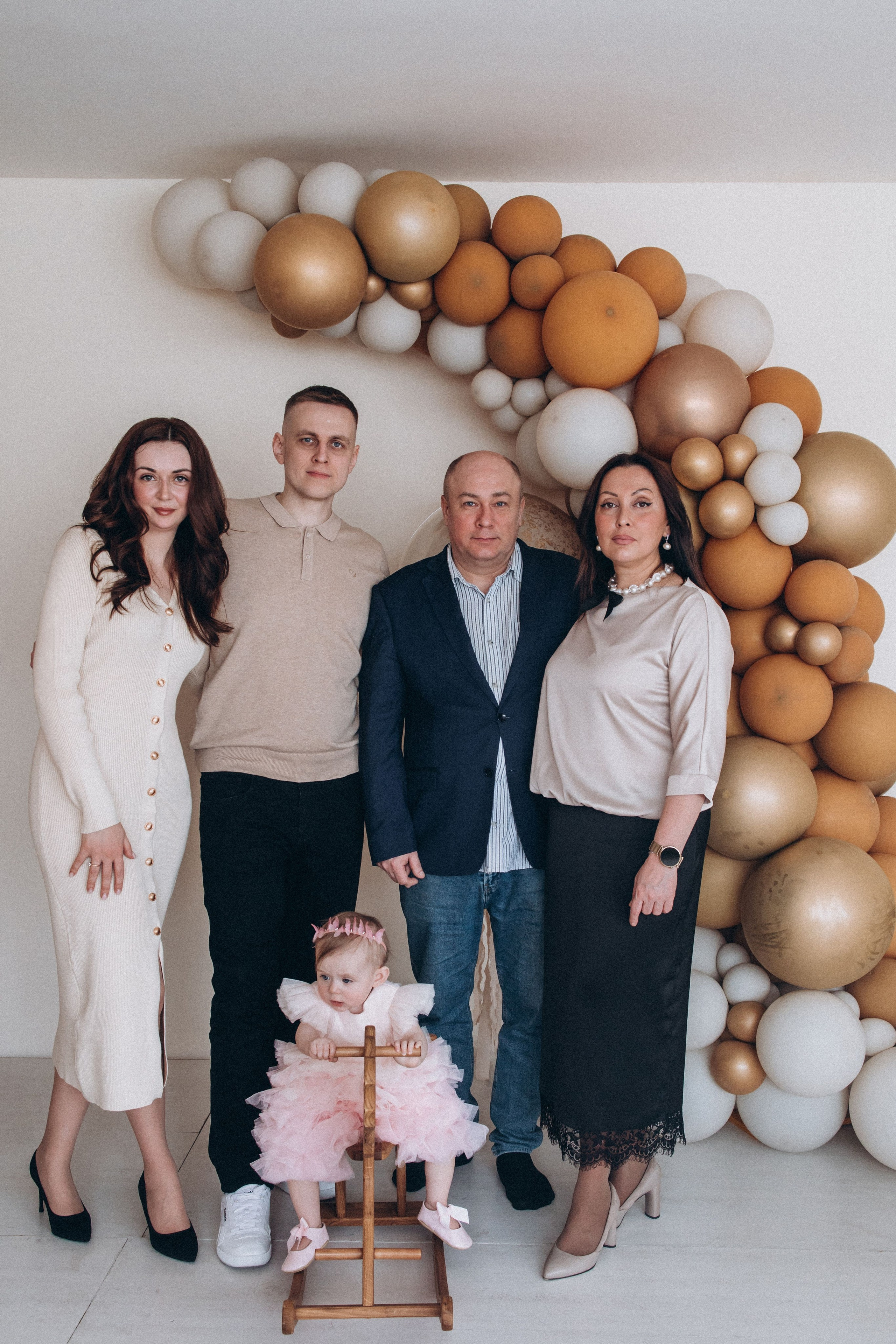 Марусе годик. Семейный фотограф Нижневартовск Тюмень Ефимова Ирина
