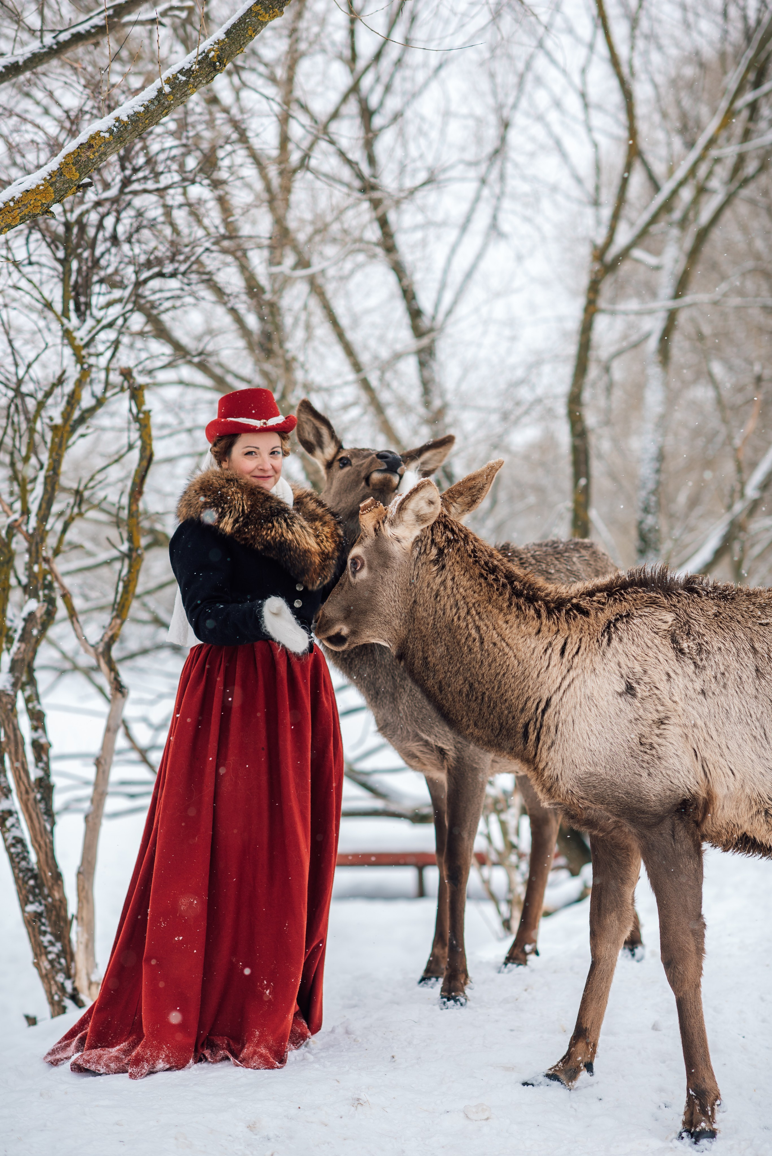 Зимняя парфорсная охота. Фотограф Диана Вальтер