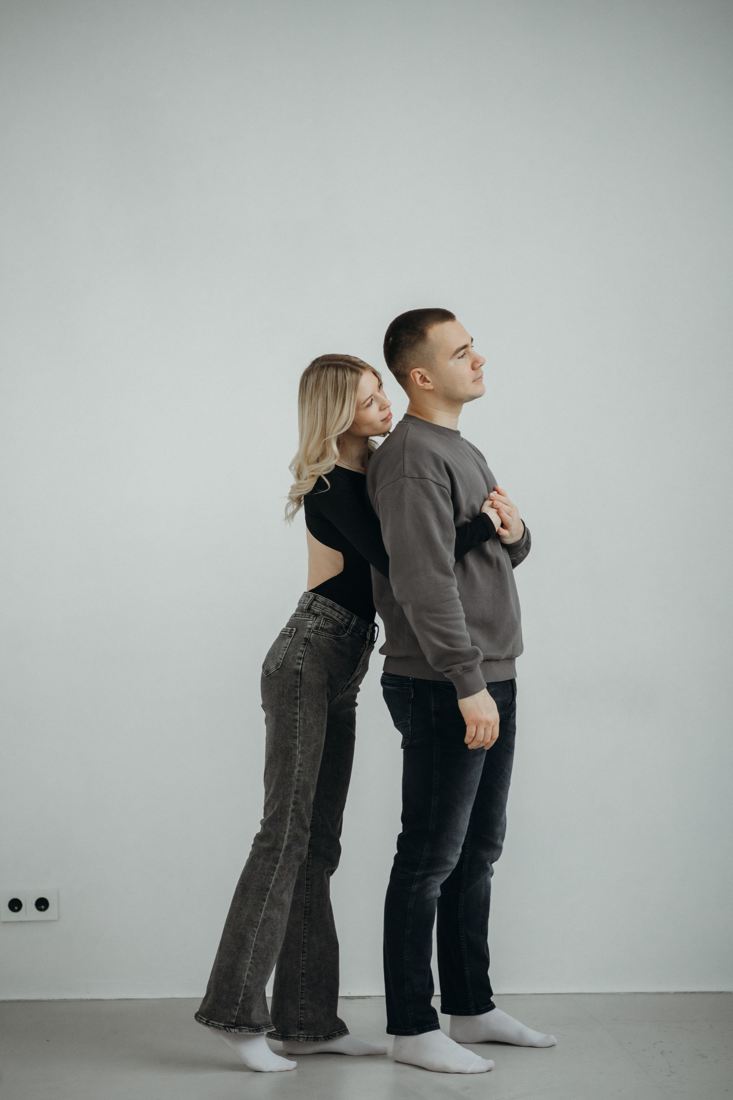 Парная фотосессия в студии в Архангельске. Портретный и свадебный фотограф в Архангельске Елизавета Стрекаловская