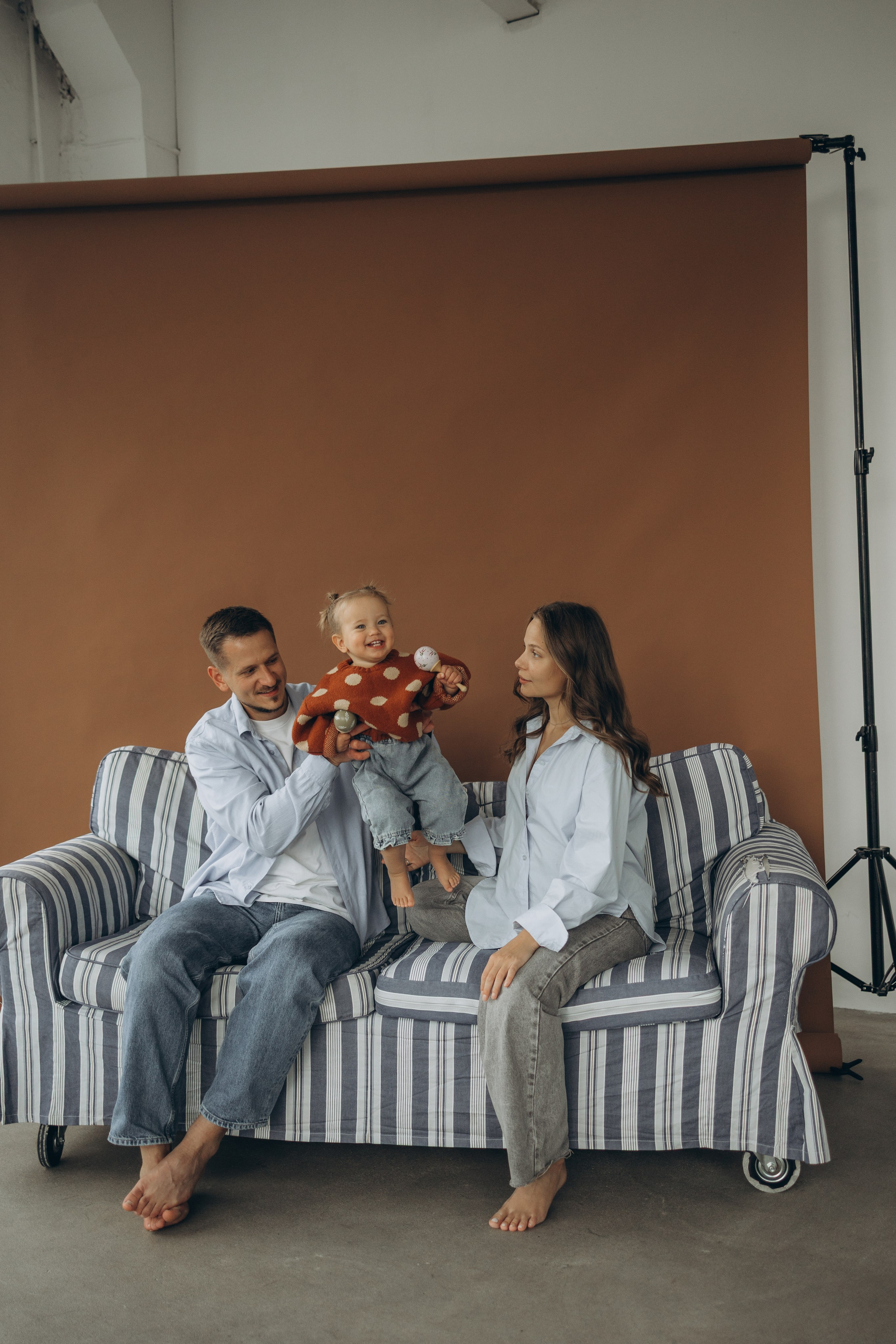 Анна, Сергей и София. Семейный фотограф в Москве Виктория Ястребинская