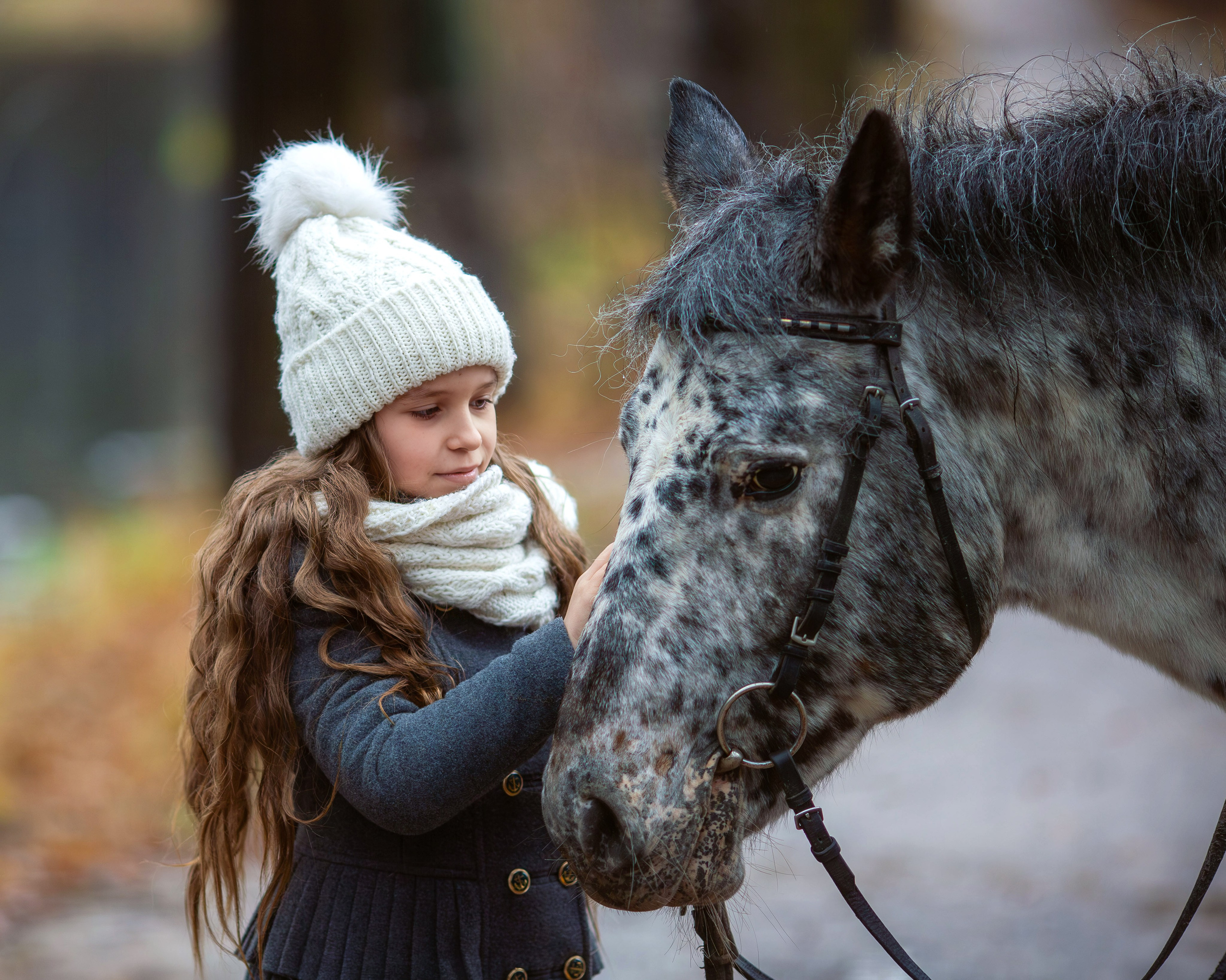 Осенняя съемка Евгении и Ксении. Семейный и детский фотограф в Москве Юлия