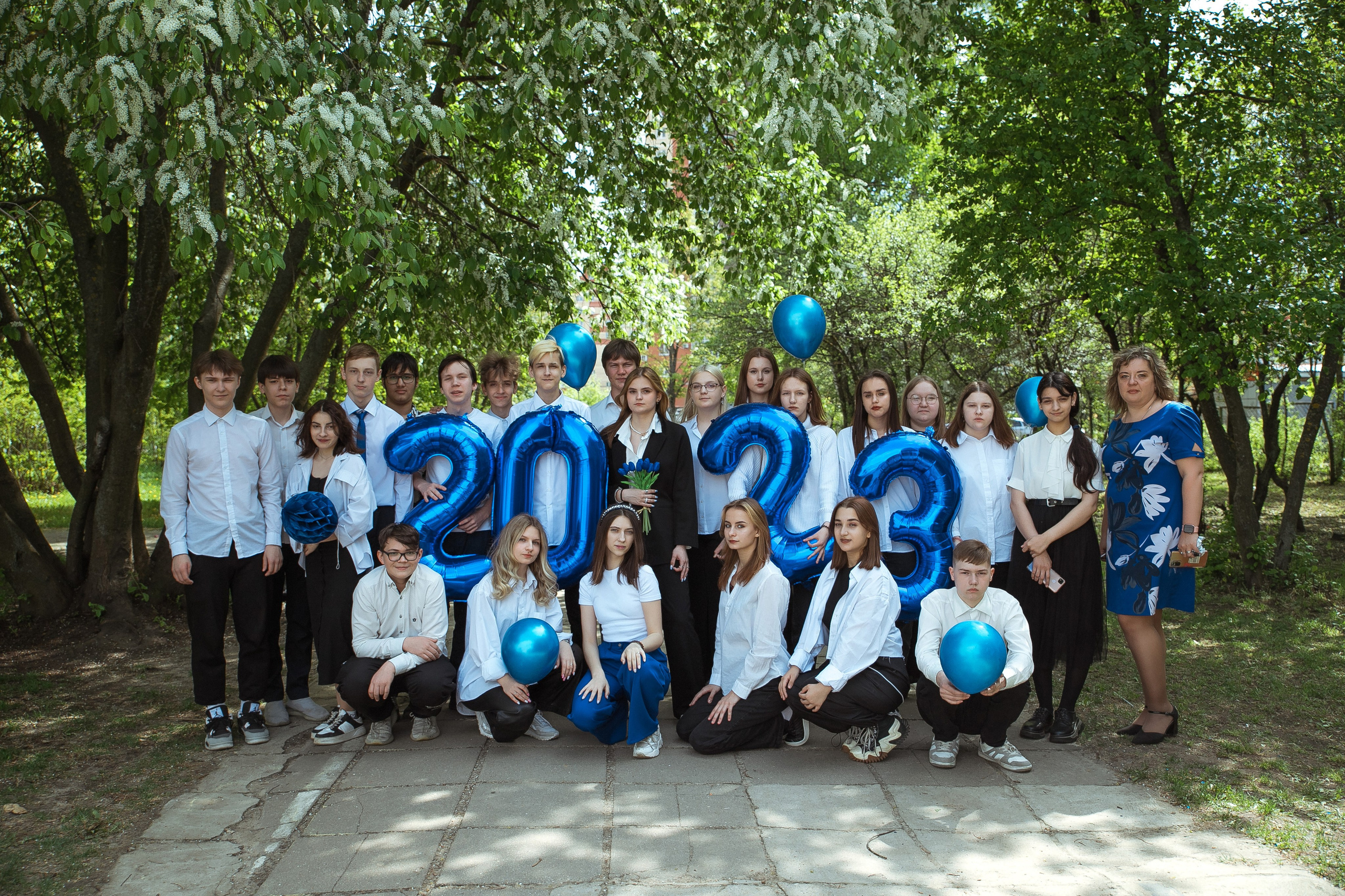 Общее фото (старшие классы). Фотограф Ногинск Электросталь Наталья Осетрова